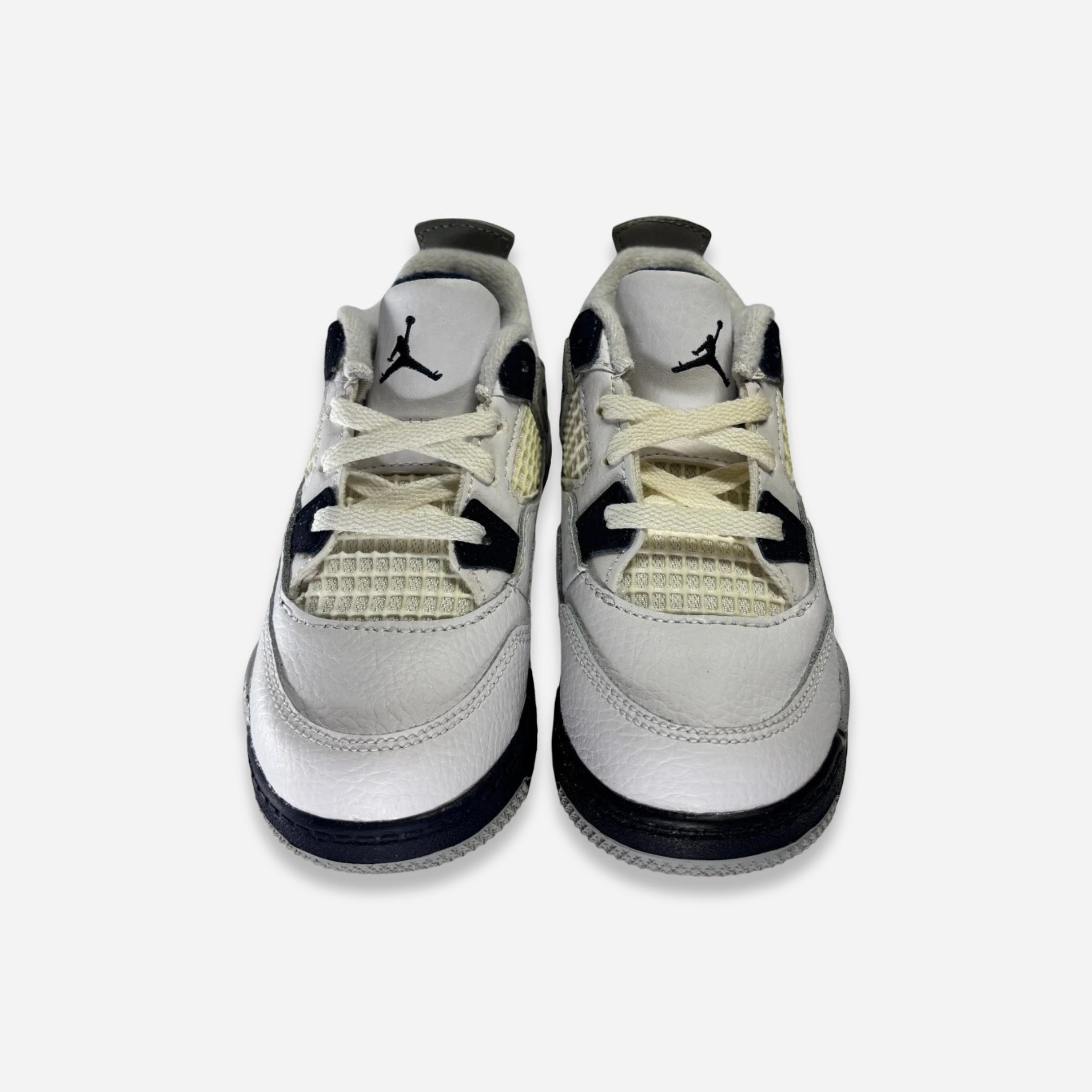 [NEW-CONDITIONAL: Size 9C] (TD) Air Jordan 4 Retro 'Midnight Navy' (2022) BQ7670-140 Air Jordan 4 Visible Air Unit Sneakers