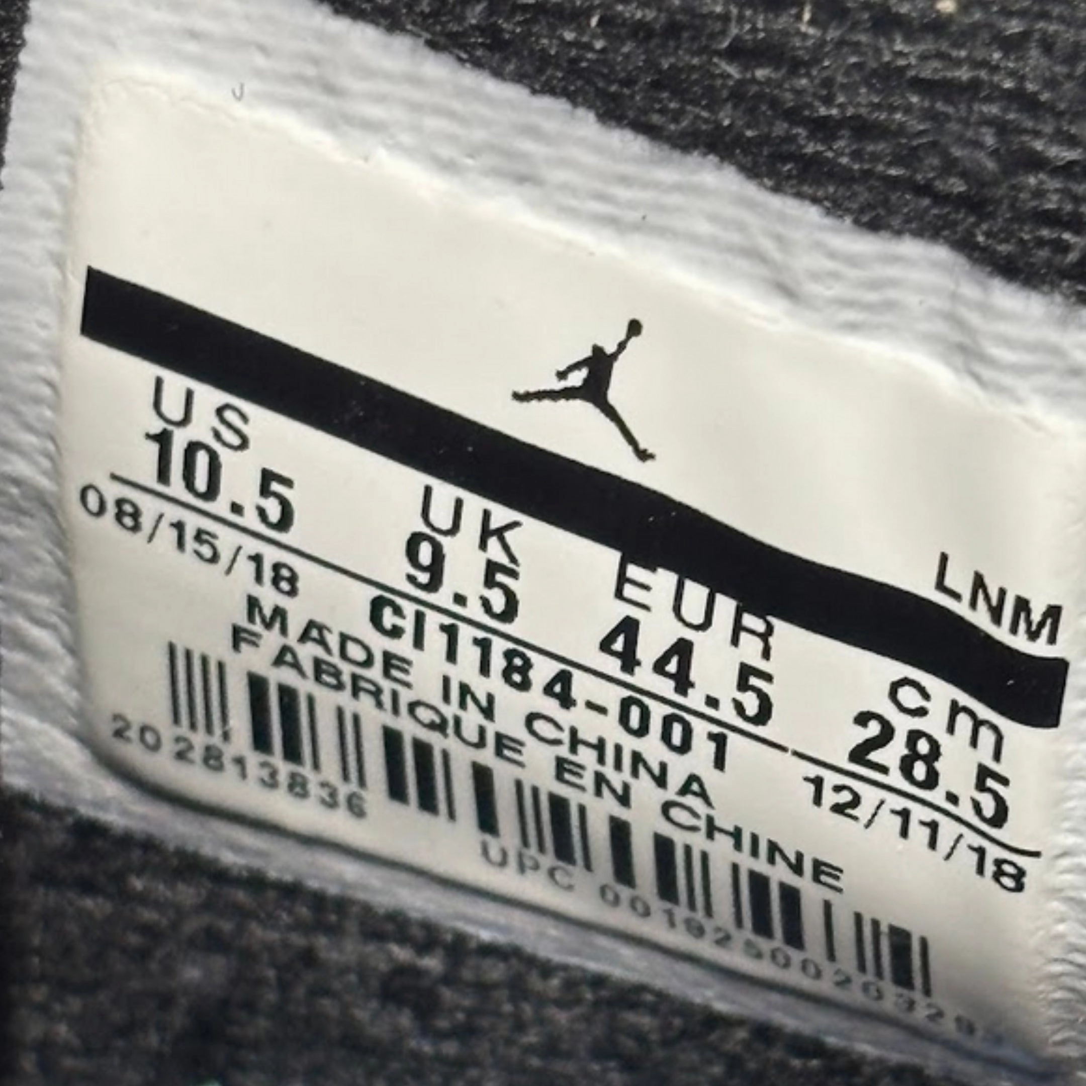[PRE-LOVED: Size 10.5M / 12W] (Men's) Air Jordan 4 Retro SE 'Laser Black / Gum' (2019) CI1184-001 Air Jordan 4 Visible Air Unit Sneakers