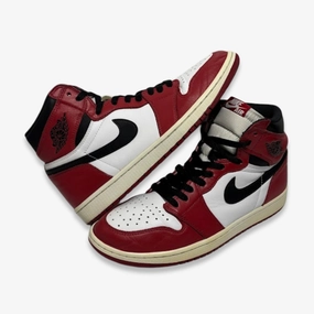 [PRE-LOVED: Size 11M / 12.5W] (Men's) Air Jordan 1 Retro High OG 'Chicago' (2015) 555088-101 Authentic Air Jordan 1 in premium leather