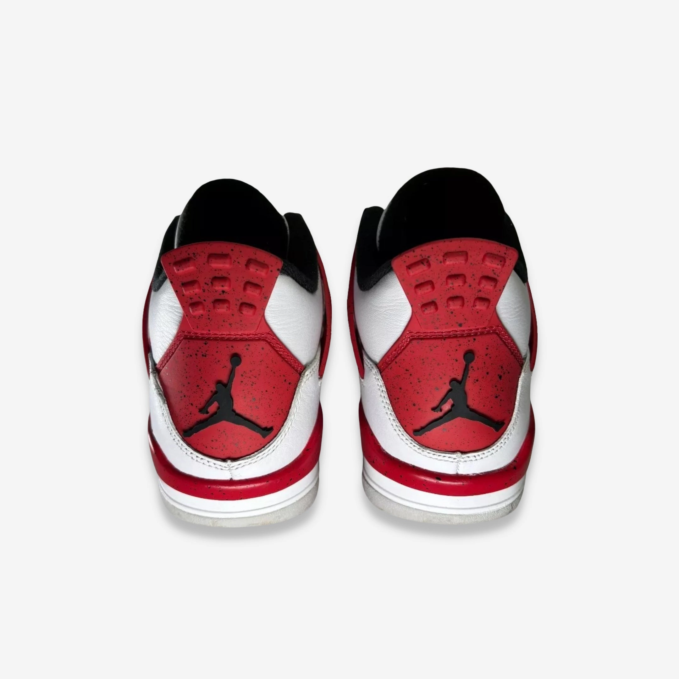 [PRE-LOVED: Size 7Y / 8.5W] (GS) Air Jordan 4 Retro 'Red Cement' (2023) 408452-161 Air Jordan 4 Visible Air Unit Sneakers