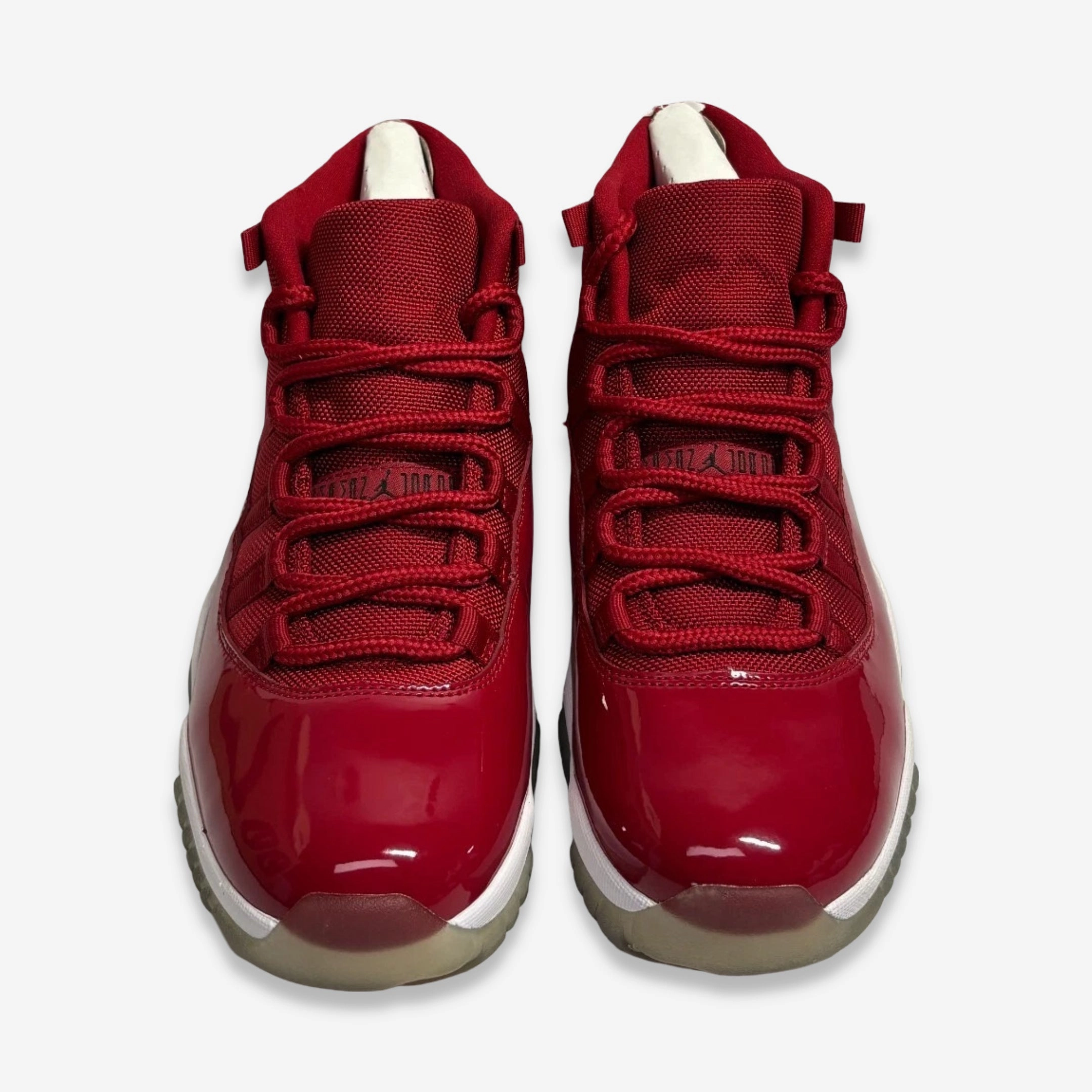 [PRE-LOVED: Size 8.5M / 10W] (Men's) Air Jordan 11 Retro 'Win Like 96' (2017) 378037-623 Air Jordan 11 Patent Basketball Shoes