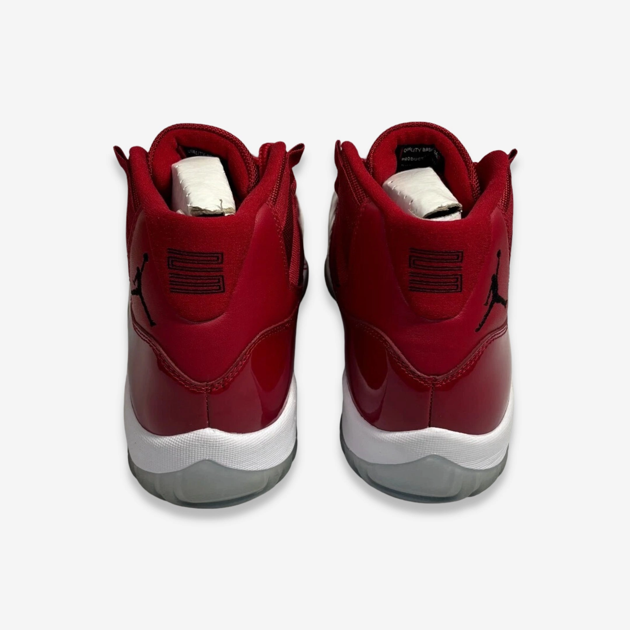 [PRE-LOVED: Size 8.5M / 10W] (Men's) Air Jordan 11 Retro 'Win Like 96' (2017) 378037-623 Air Jordan 11 Patent Basketball Shoes