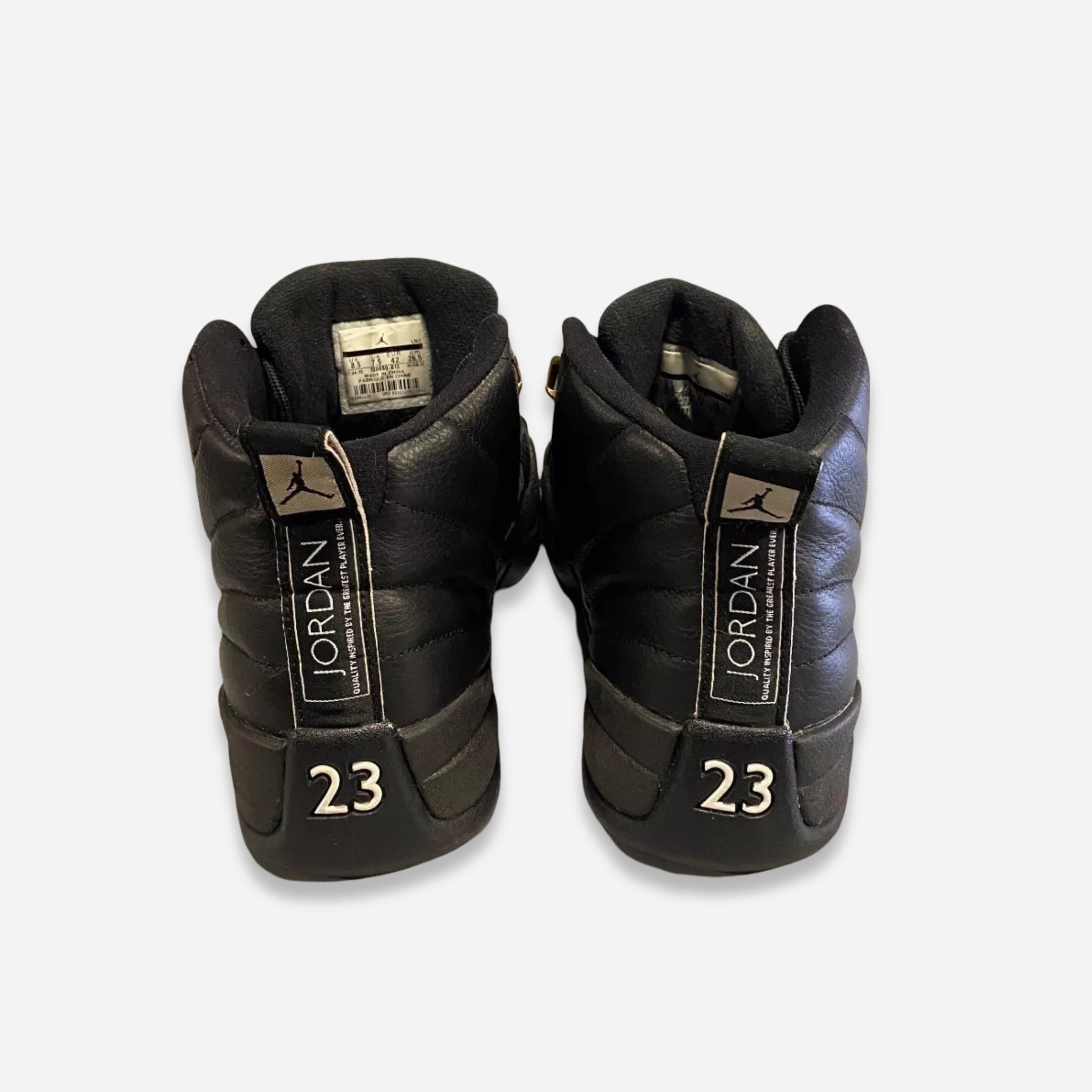 [PRE-LOVED: Size 8.5M / 10W] (Men's) Air Jordan 12 Retro 'The Master' (2016) 130690-013 Air Jordan 12 Game-Ready Sneakers