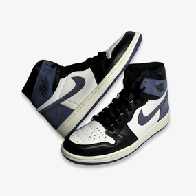 [PRE-LOVED: Size 8.5M / 10W] (Men's) Air Jordan 1 Retro High OG 'Blue Moon' (2018) 555088-115 Authentic Air Jordan 1 in premium leather
