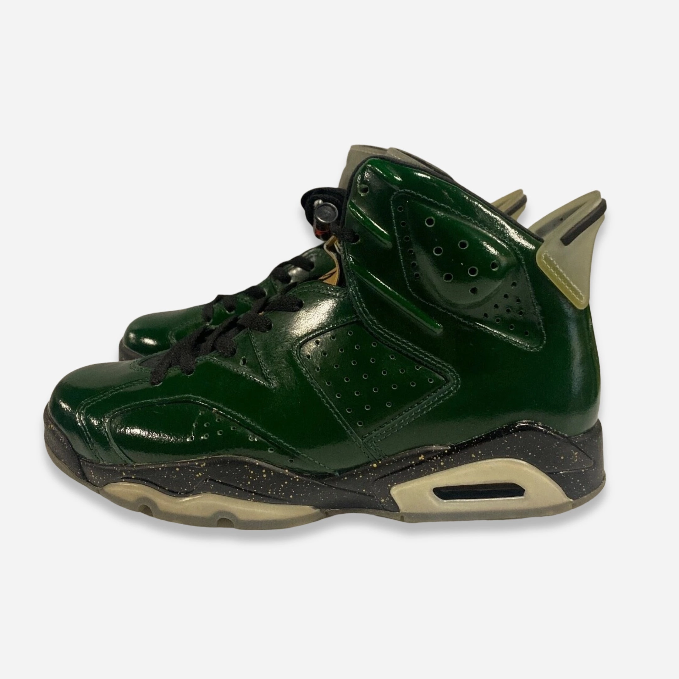 [PRE-LOVED: Size 8.5M / 10W] (Men's) Air Jordan 6 Retro 'C&C Champagne' (2014) 384664-350 Air Jordan 6 Classic High-Top Sneakers