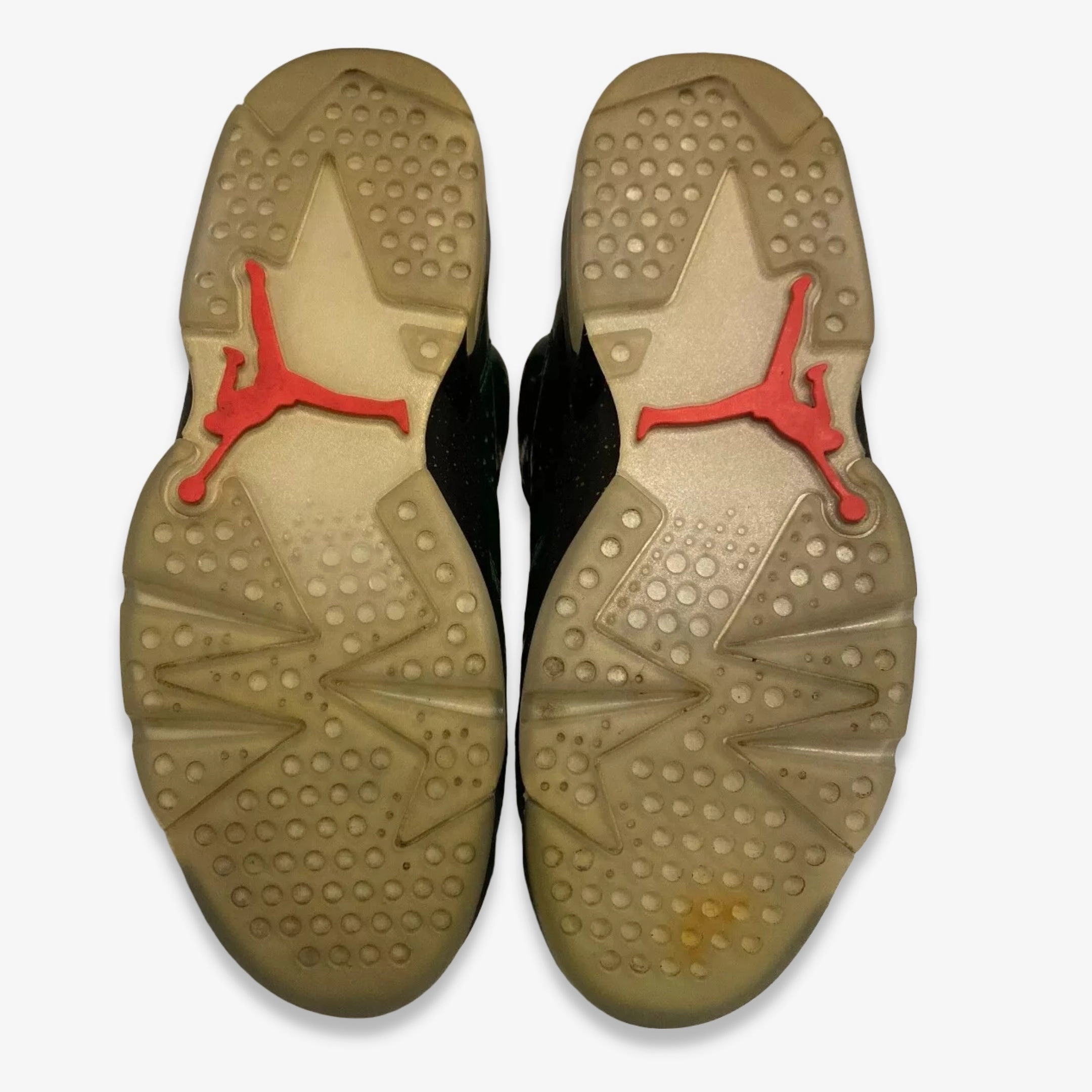 [PRE-LOVED: Size 8.5M / 10W] (Men's) Air Jordan 6 Retro 'C&C Champagne' (2014) 384664-350 Air Jordan 6 Classic High-Top Sneakers