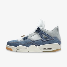 *PRE-ORDER* (Men's) Air Jordan 4 Retro 'Denim / Worn Blue' (2025) IB6716-100 Air Jordan 4 sneakers with visible air unit