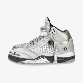 *PRE-ORDER* (Men's) Air Jordan 5 Retro 'Wings / In This House, No One Flies Alone' (2025) IO2038-001 Air Jordan 5 shoes with mesh panel details