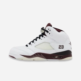 *PRE-ORDER* (Men's) Air Jordan 5 Retro OG SP x A Ma Maniere 'Violet Ore' (2025) IB1528-100 Air Jordan 5 shoes with mesh panel details