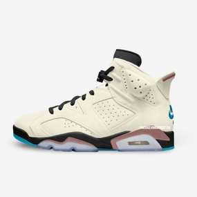 *PRE-ORDER* (Men's) Air Jordan 6 Retro x A Ma Maniere 'Sail' (2025) IF3103-100 Air Jordan 6 high-top shoes for hoop fans