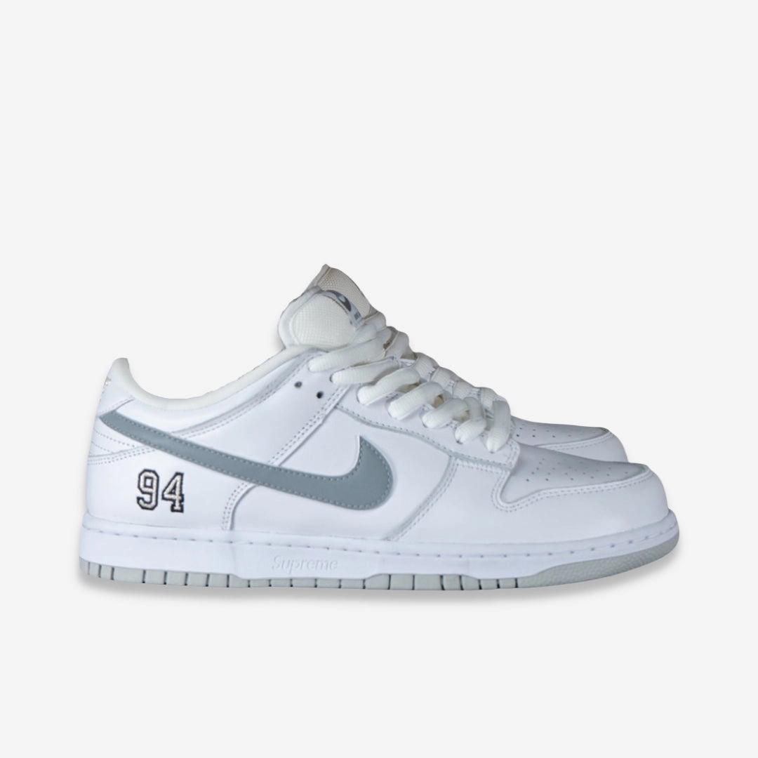 *PRE-ORDER* (Men's) Nike SB Dunk Low x Supreme 'Metallic Silver' (2025) HQ8487-100