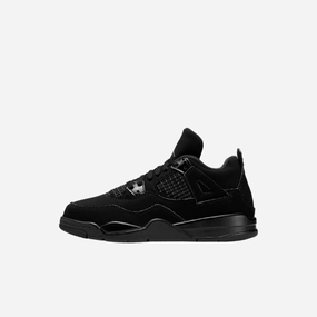 *PRE-ORDER* (PS) Air Jordan 4 Retro 'Black Cat' (2025) Air Jordan 4 sneakers with visible air unit