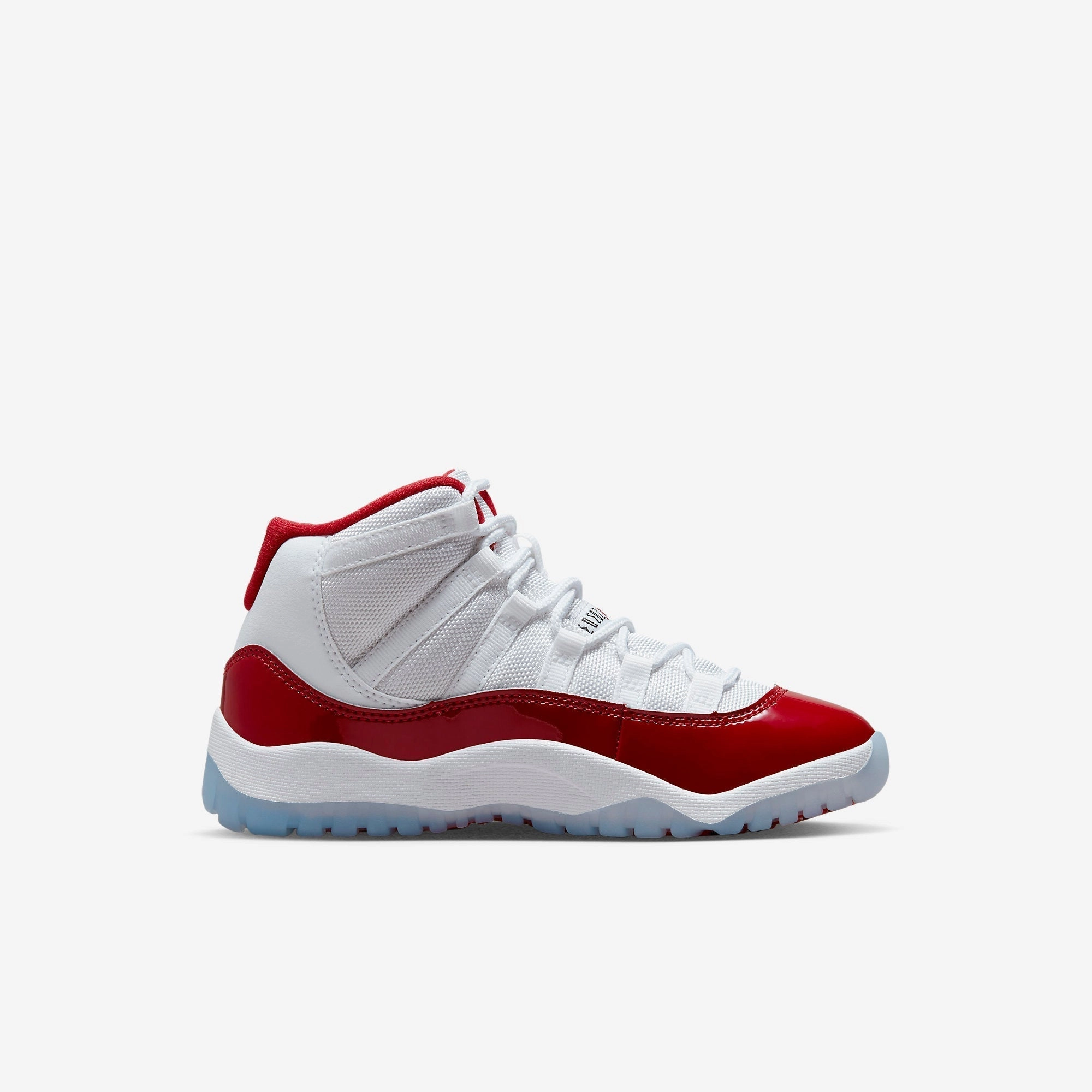 (PS) Air Jordan 11 Retro 'Cherry' (2022) 378039-116 Air Jordan 11 Patent Basketball Shoes
