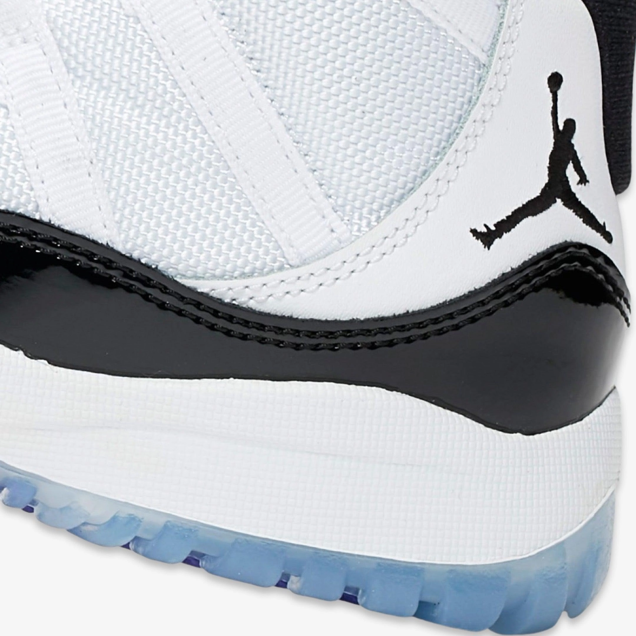 (PS) Air Jordan 11 Retro 'Concord' (2018) 378039-100 Air Jordan 11 Patent Basketball Shoes