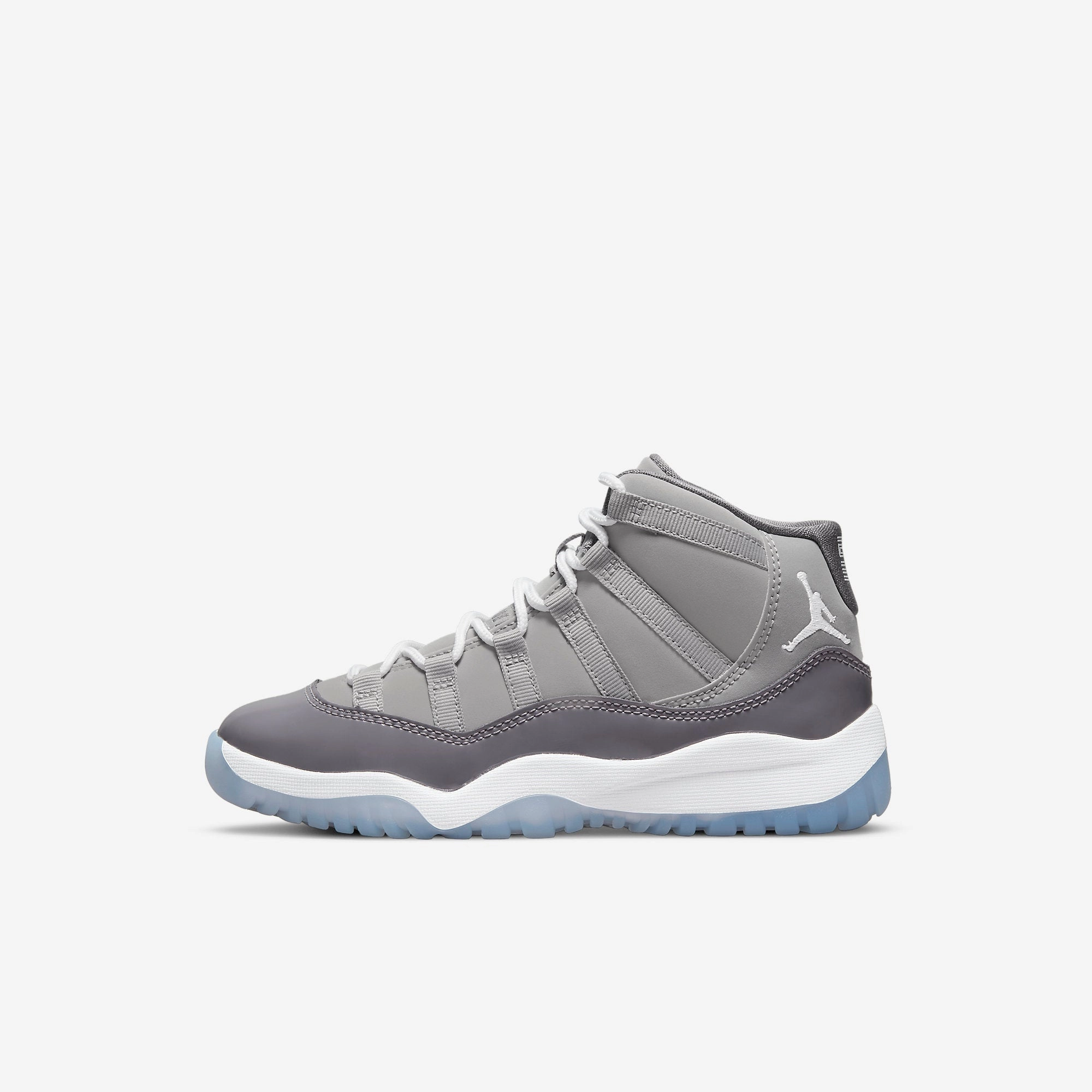 (PS) Air Jordan 11 Retro 'Cool Grey' (2021) 378039-005 Air Jordan 11 basketball shoes with patent look
