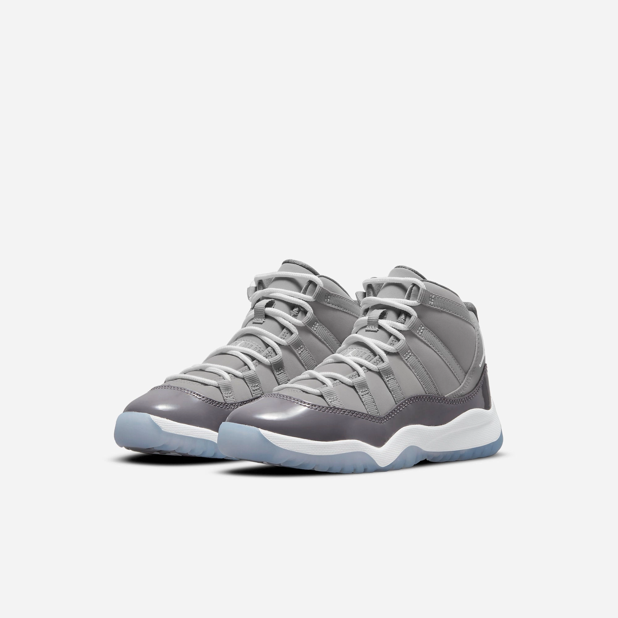 (PS) Air Jordan 11 Retro 'Cool Grey' (2021) 378039-005 Air Jordan 11 Patent Basketball Shoes
