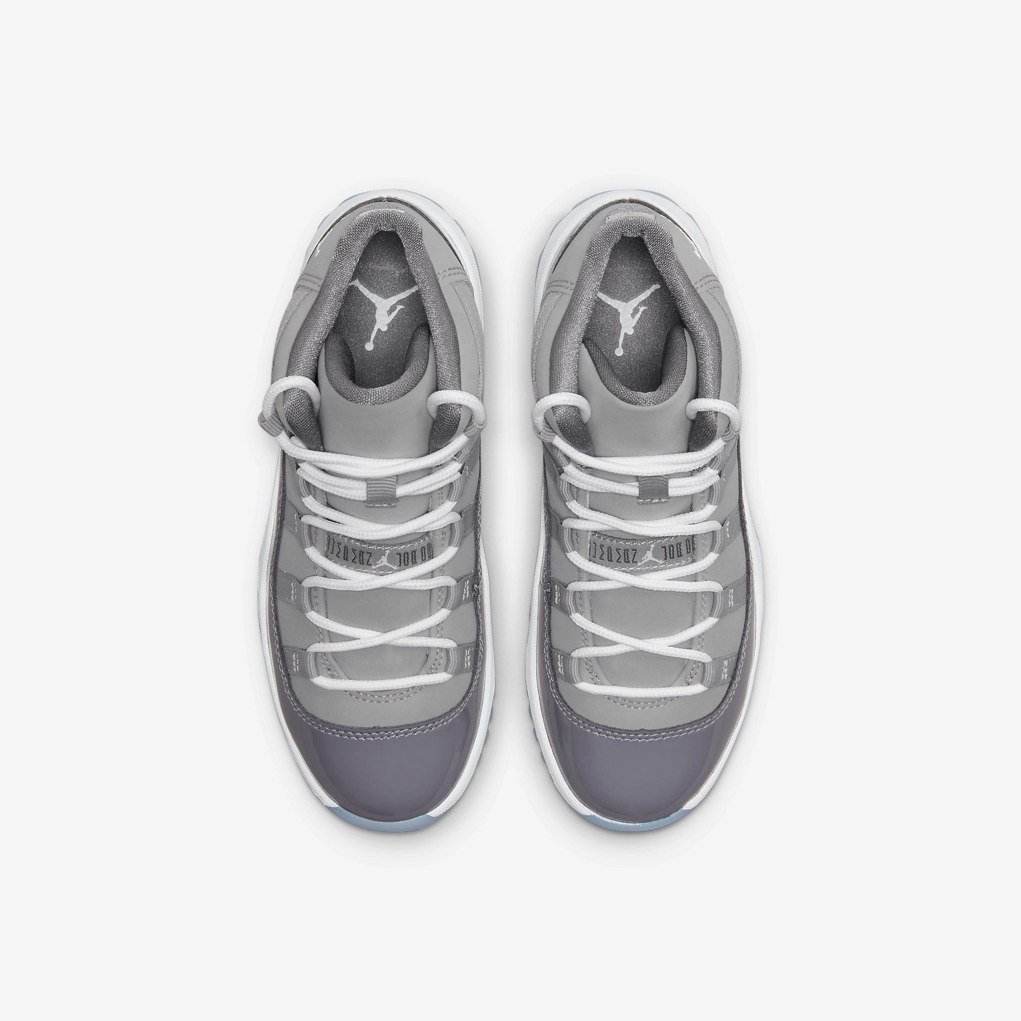 (PS) Air Jordan 11 Retro 'Cool Grey' (2021) 378039-005 Air Jordan 11 Patent Basketball Shoes