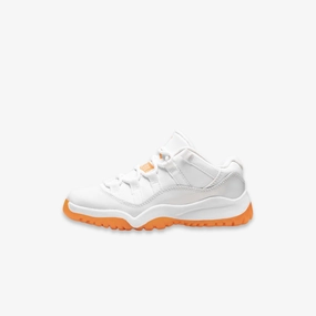 (PS) Air Jordan 11 Retro Low 'Citrus' (2015) 580522-139 Air Jordan 11 basketball shoes with patent look