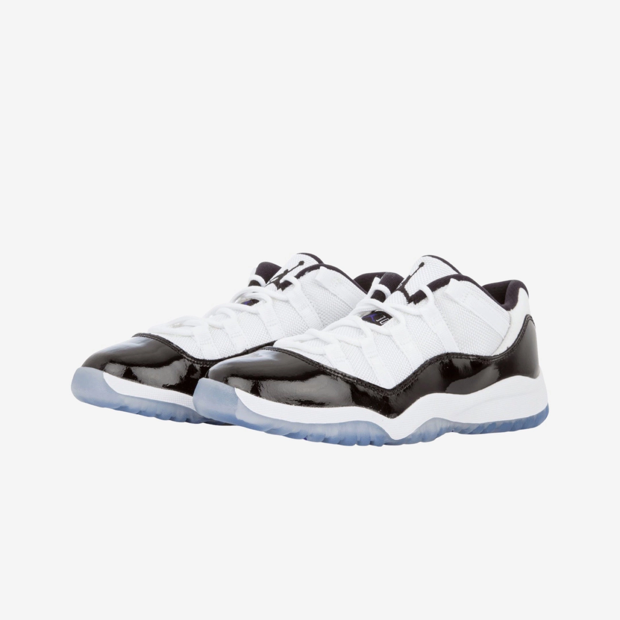 (PS) Air Jordan 11 Retro Low 'Concord' (2014) 505835-153 Air Jordan 11 Patent Basketball Shoes