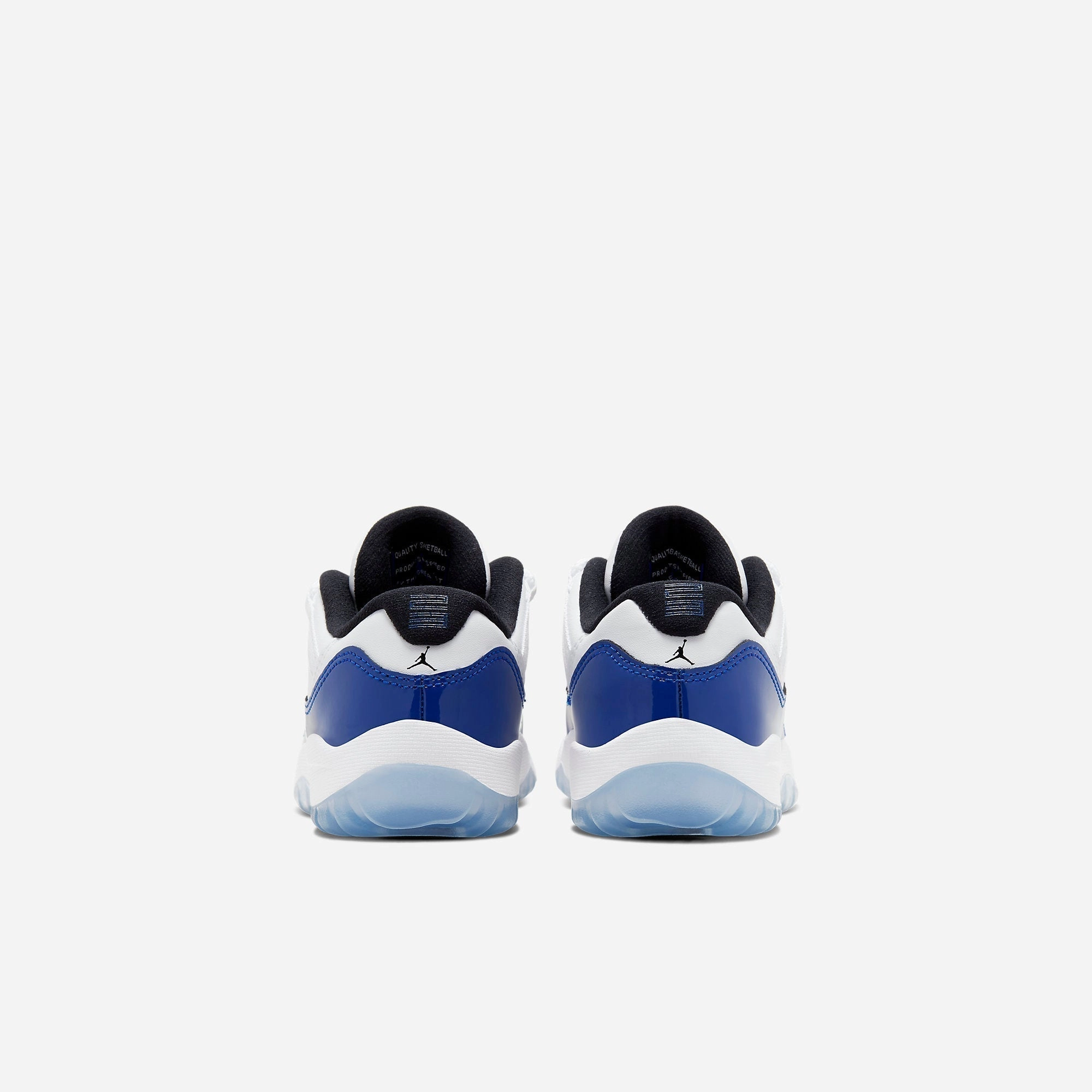 (PS) Air Jordan 11 Retro Low 'Concord Sketch' (2020) 580522-100 Air Jordan 11 Patent Basketball Shoes