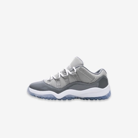 (PS) Air Jordan 11 Retro Low 'Cool Grey' (2018) 505835-003 Air Jordan 11 basketball shoes with patent look