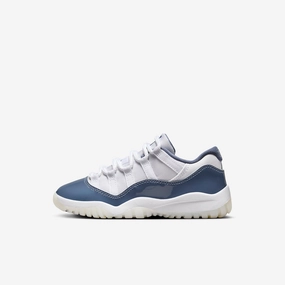 (PS) Air Jordan 11 Retro Low 'Diffused Blue / Midnight Navy' (2024) FV5116-104 Air Jordan 11 basketball shoes with patent look
