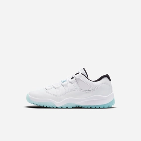 (PS) Air Jordan 11 Retro Low 'Legend Blue' (2021) 505835-117 Air Jordan 11 basketball shoes with patent look