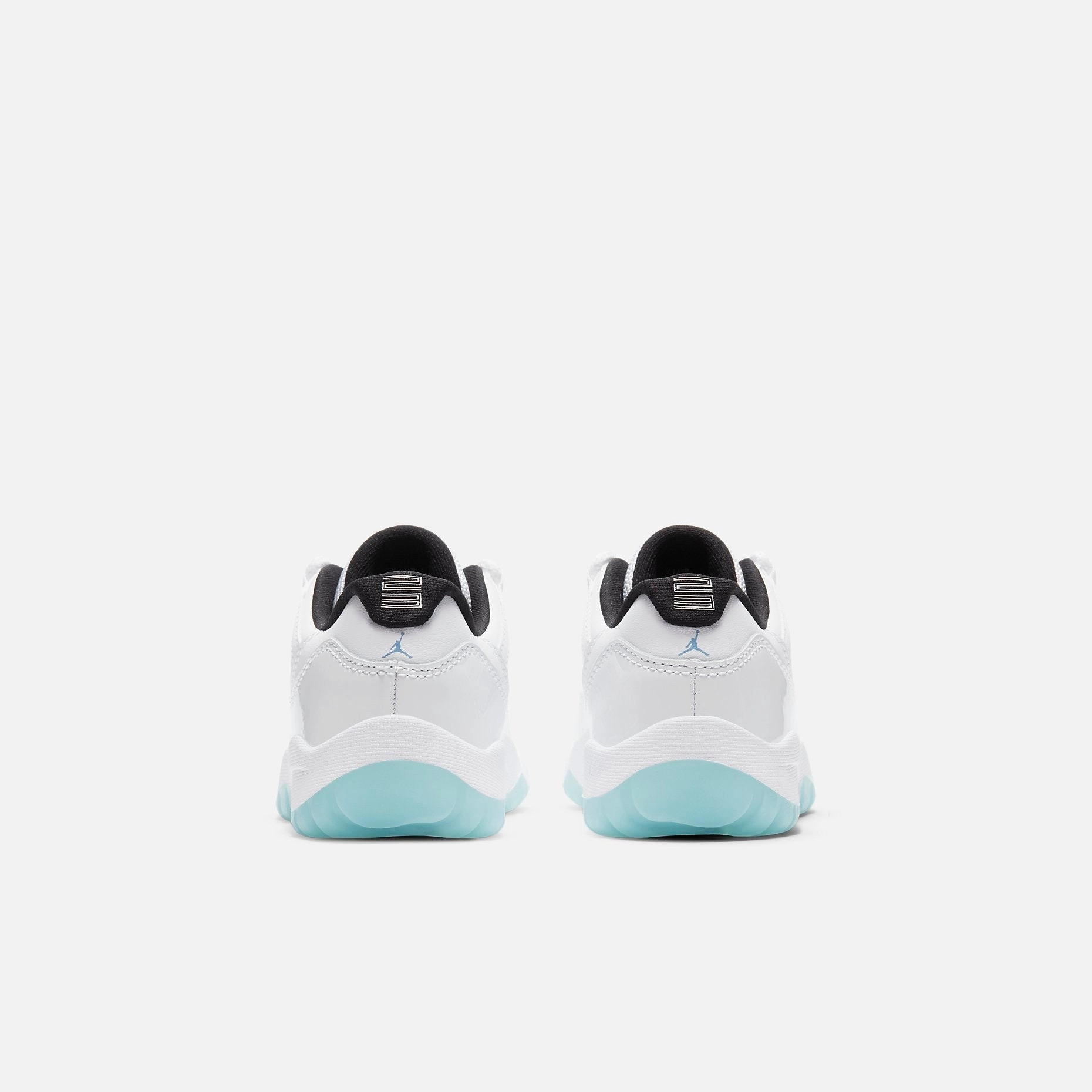 (PS) Air Jordan 11 Retro Low 'Legend Blue' (2021) 505835-117 Air Jordan 11 Patent Basketball Shoes