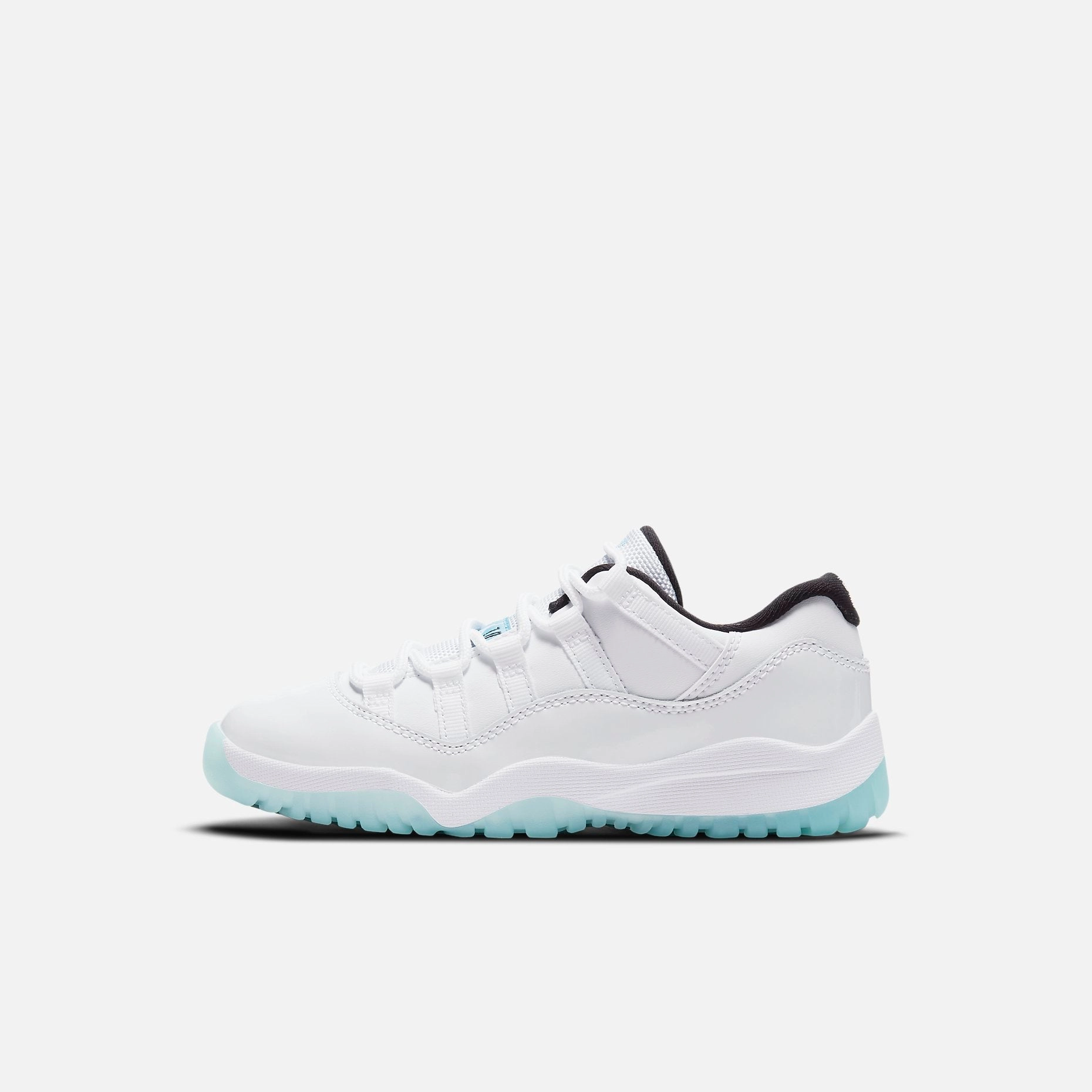 (PS) Air Jordan 11 Retro Low 'Legend Blue' (2021) 505835-117 Air Jordan 11 basketball shoes with patent look