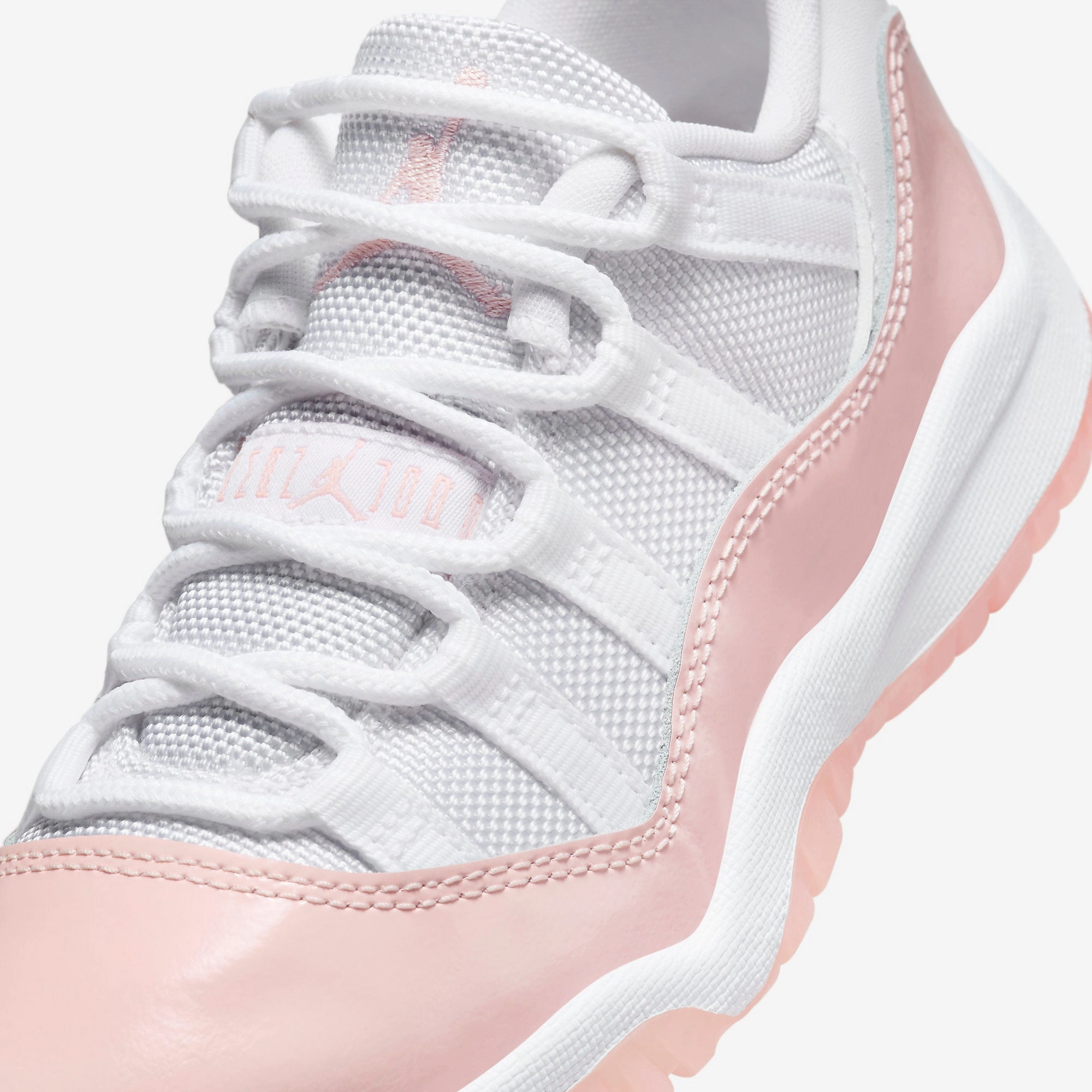 (PS) Air Jordan 11 Retro Low 'Legend Pink' (2024) 580522-160 Air Jordan 11 Patent Basketball Shoes