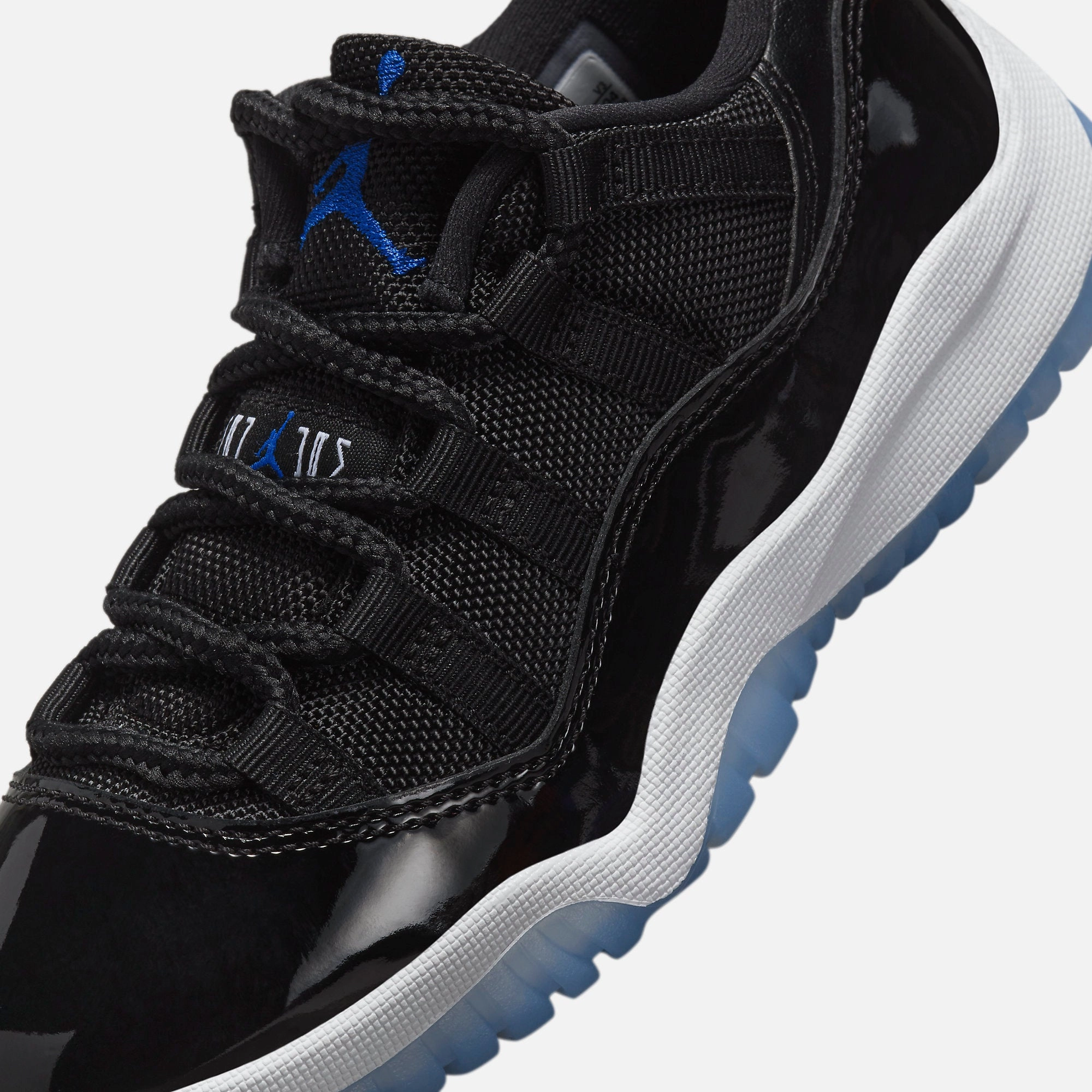 (PS) Air Jordan 11 Retro Low 'Space Jam' (2024) FV5116-004 Air Jordan 11 Patent Basketball Shoes