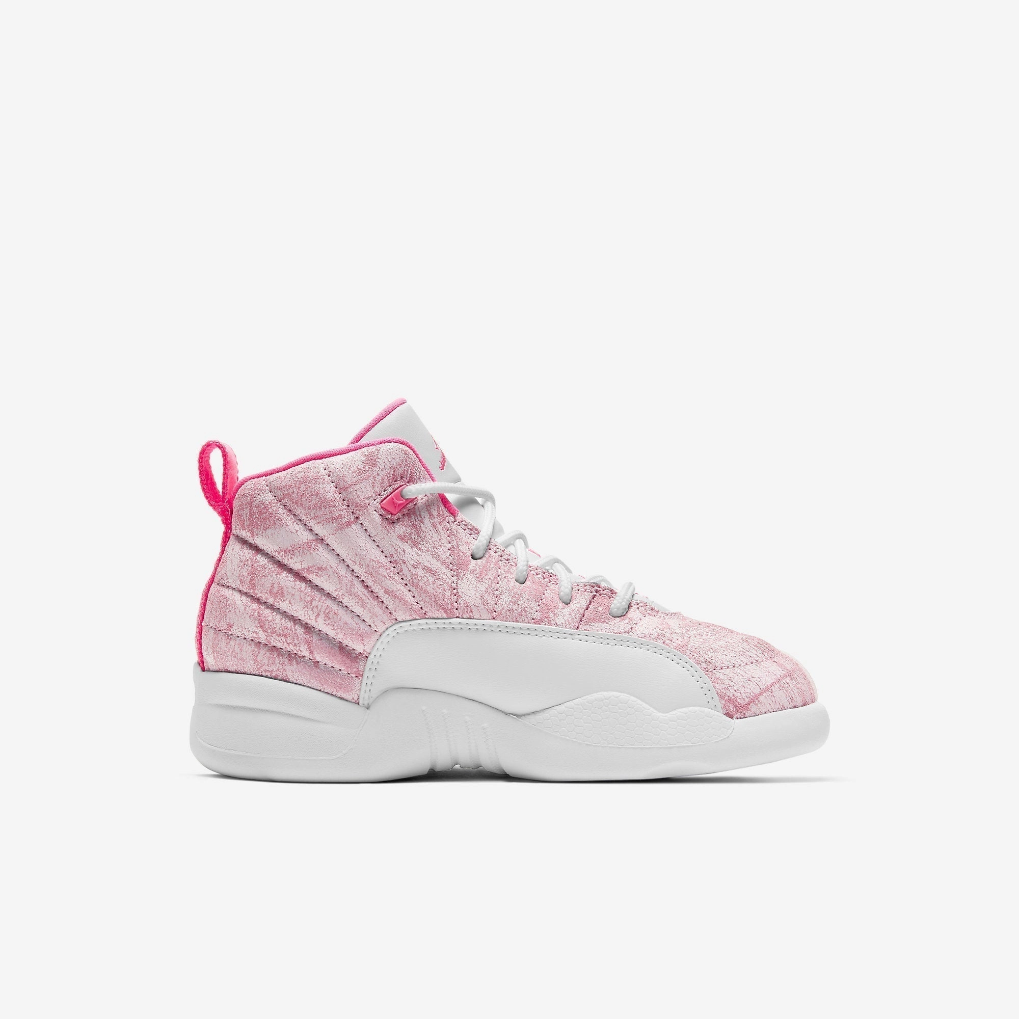 (PS) Air Jordan 12 Retro 'Arctic Pink' (2021) 510816-101 Air Jordan 12 Game-Ready Sneakers