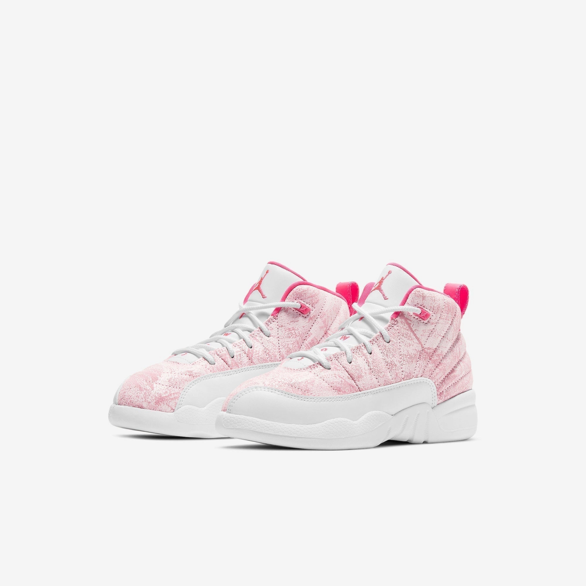 (PS) Air Jordan 12 Retro 'Arctic Pink' (2021) 510816-101 Air Jordan 12 Game-Ready Sneakers