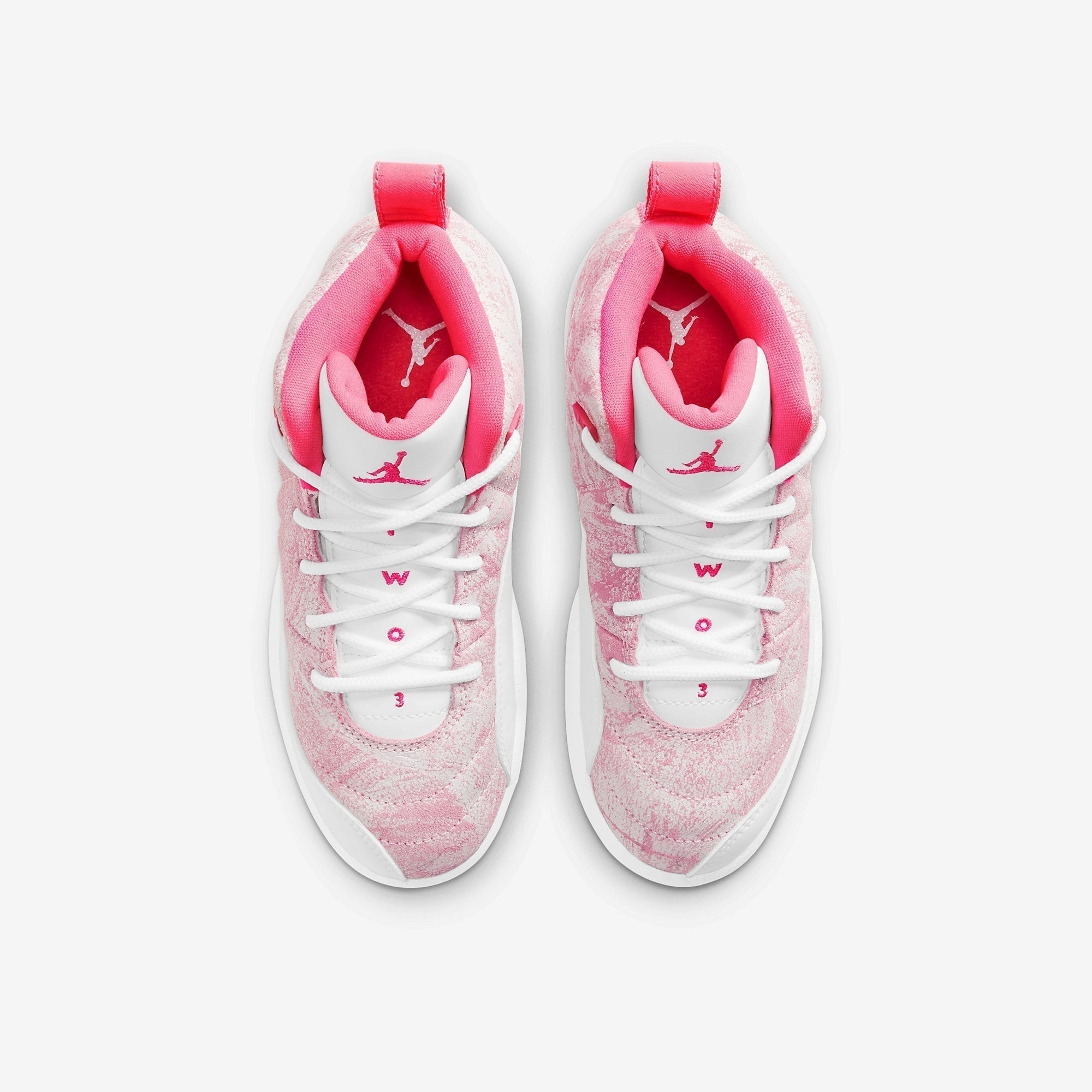 (PS) Air Jordan 12 Retro 'Arctic Pink' (2021) 510816-101 Air Jordan 12 Game-Ready Sneakers