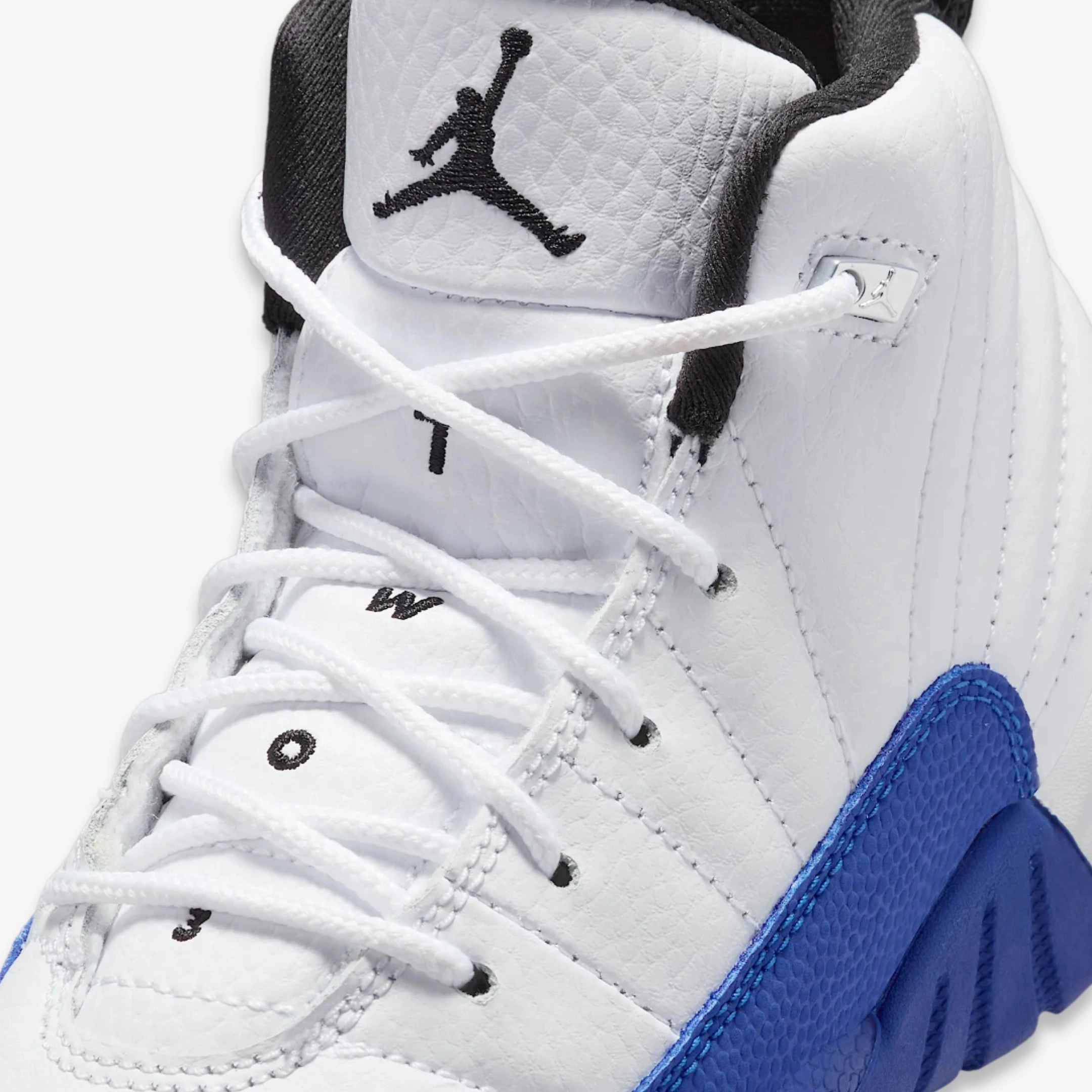 (PS) Air Jordan 12 Retro 'Blueberry / Game Royal' (2024) 151186-140 Air Jordan 12 Game-Ready Sneakers