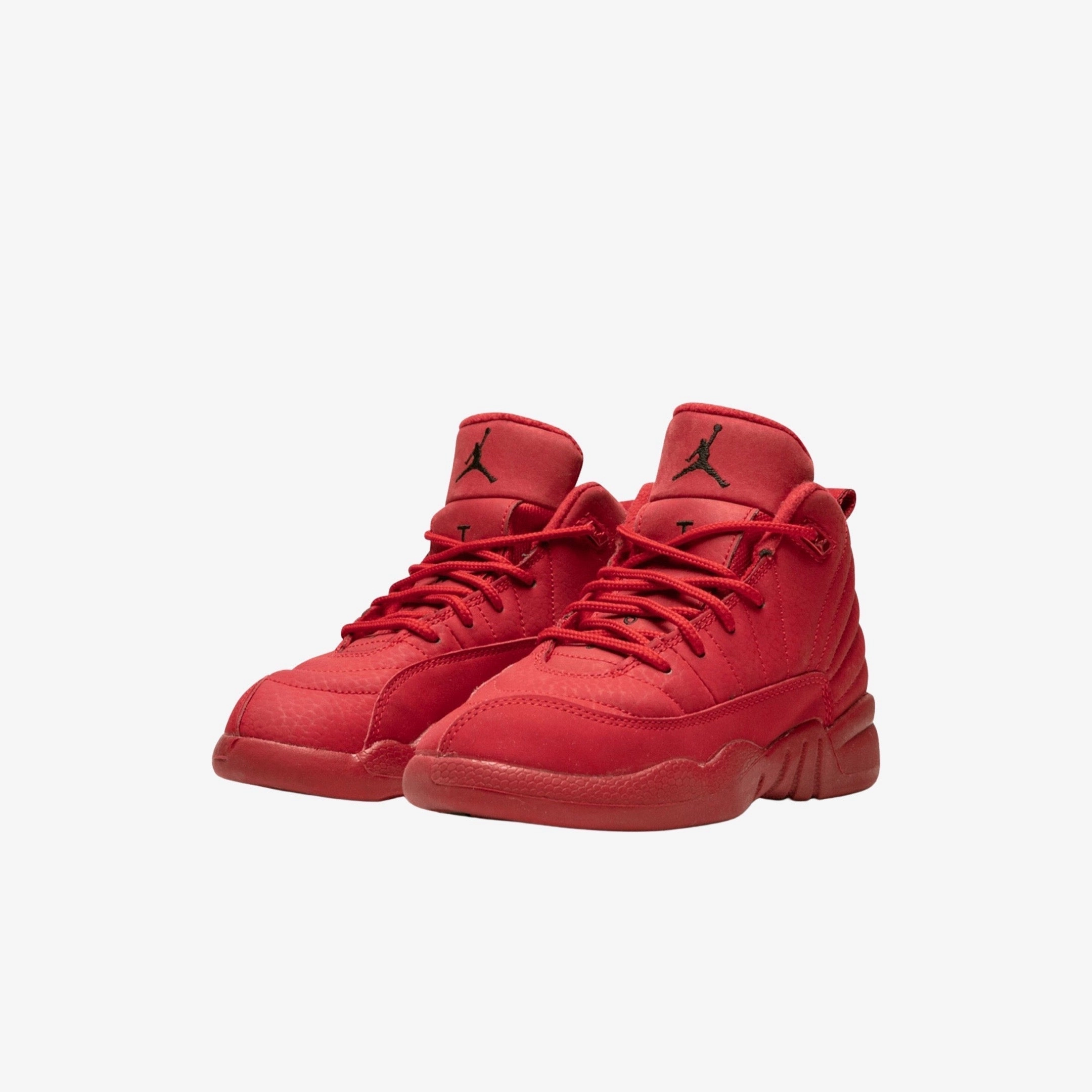 (PS) Air Jordan 12 Retro 'Gym Red' (2018) 151186-601 Air Jordan 12 Game-Ready Sneakers