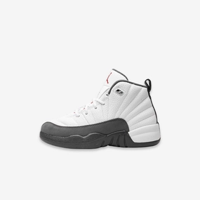 (PS) Air Jordan 12 Retro 'White / Dark Grey' (2019) 151186-160 Air Jordan 12 performance sneakers for court