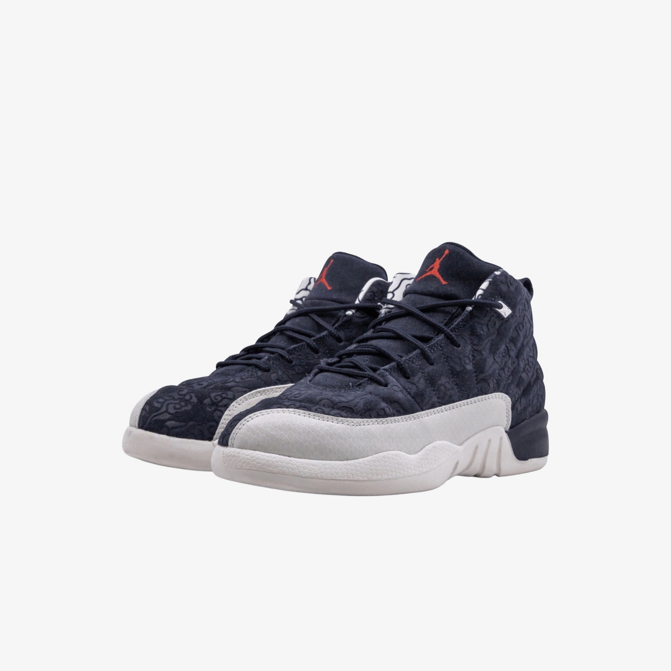 (PS) Air Jordan 12 Retro Premium 'International Flight' (2018) BV8018-445 Air Jordan 12 Game-Ready Sneakers