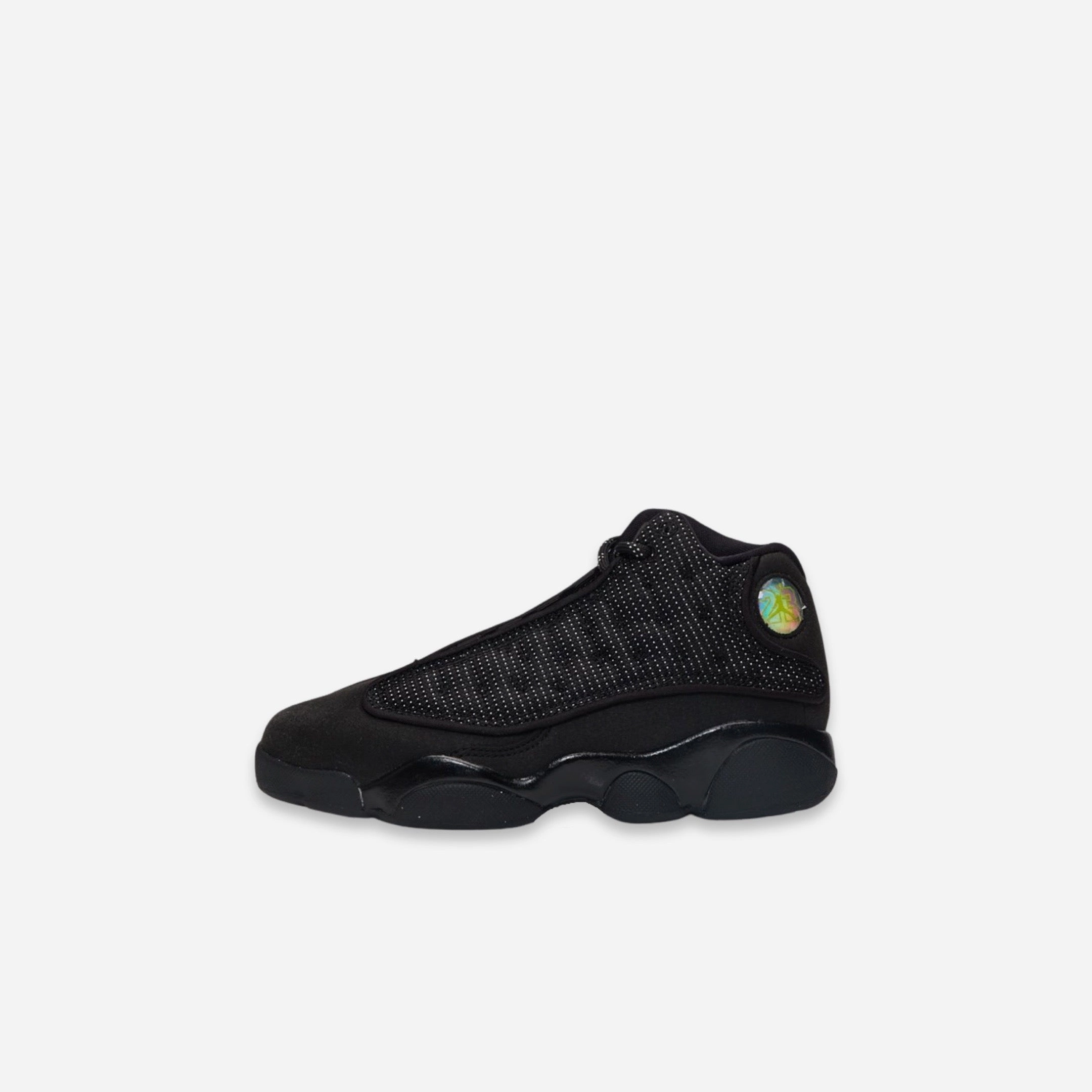(PS) Air Jordan 13 Retro 'Black Cat' (2017) 916907-011 Air Jordan 13 shoes with bold midsole design