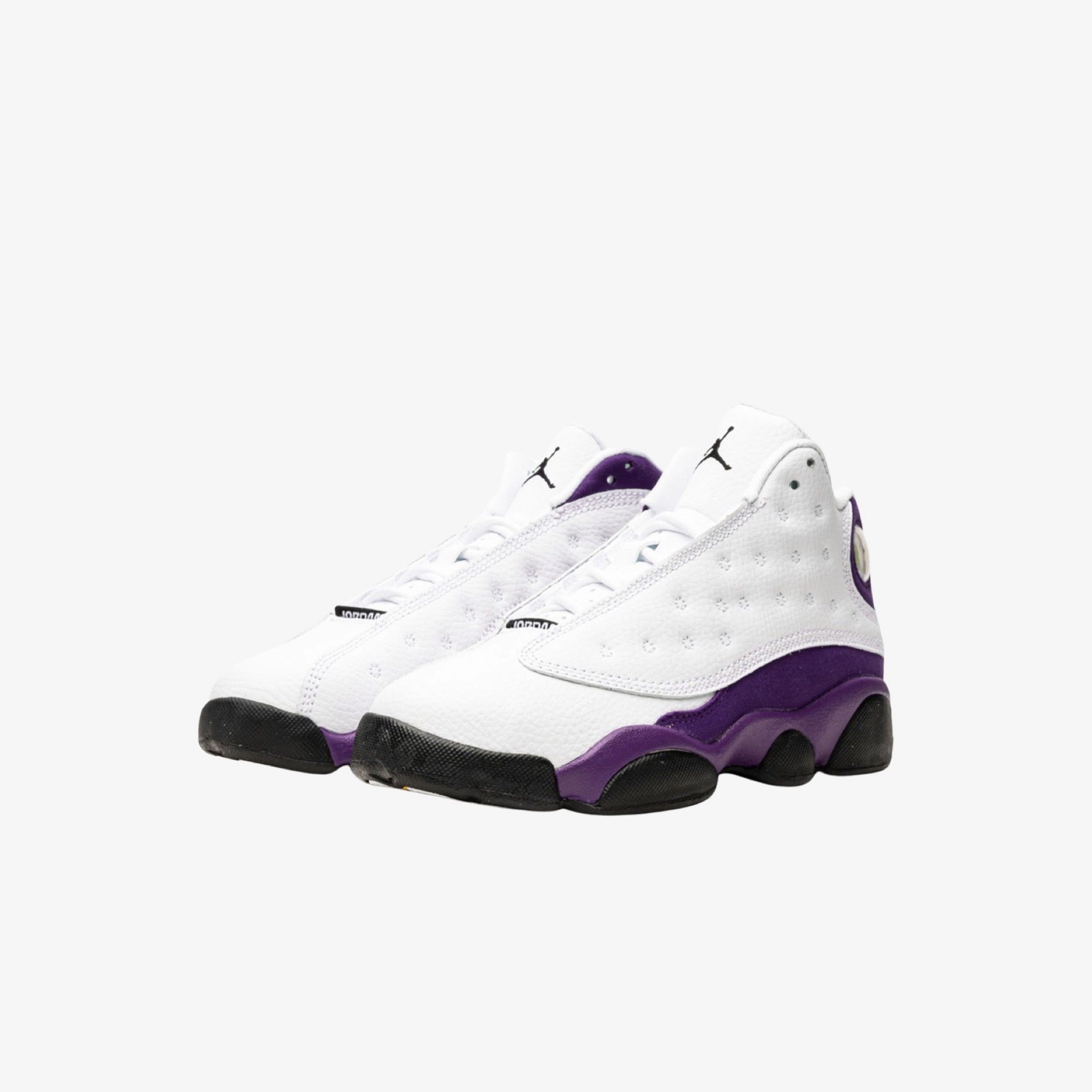 (PS) Air Jordan 13 Retro 'Rivals Lakers' (2019) 414575-105 Air Jordan 13 Bold Sole Basketball Shoes