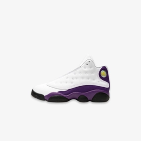 (PS) Air Jordan 13 Retro 'Rivals Lakers' (2019) 414575-105 Air Jordan 13 shoes with bold midsole design