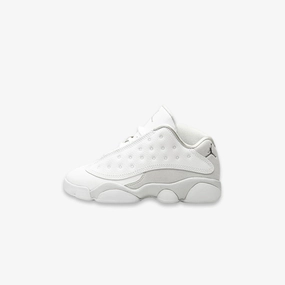 (PS) Air Jordan 13 Retro Low 'Pure Platinum' (2017) 310812-100 Air Jordan 13 shoes with bold midsole design