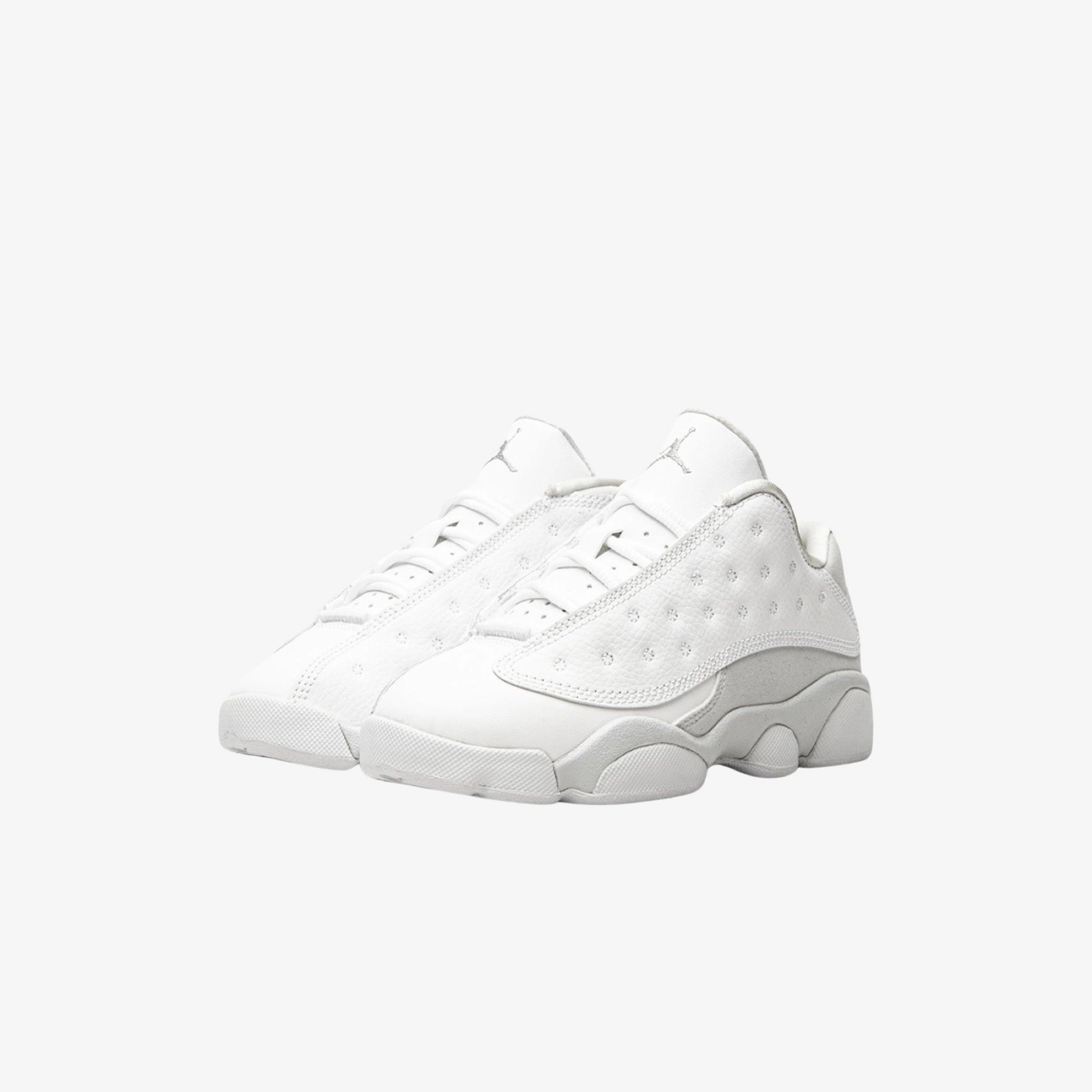 (PS) Air Jordan 13 Retro Low 'Pure Platinum' (2017) 310812-100 Air Jordan 13 Bold Sole Basketball Shoes