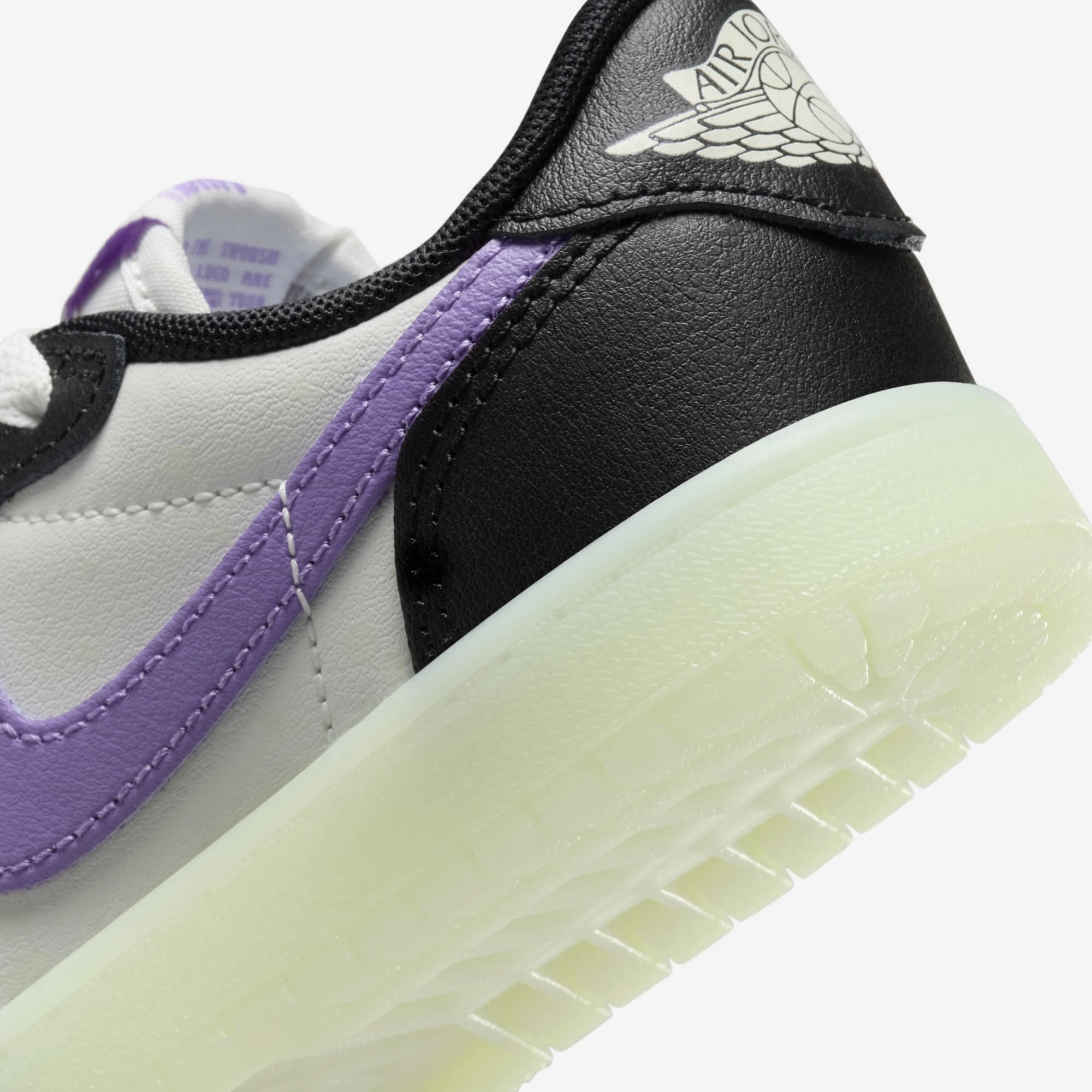 (PS) Air Jordan 1 Low 'Black Raspberry' (2024) HF0411-001 Air Jordan 1 Original Colorway Shoes