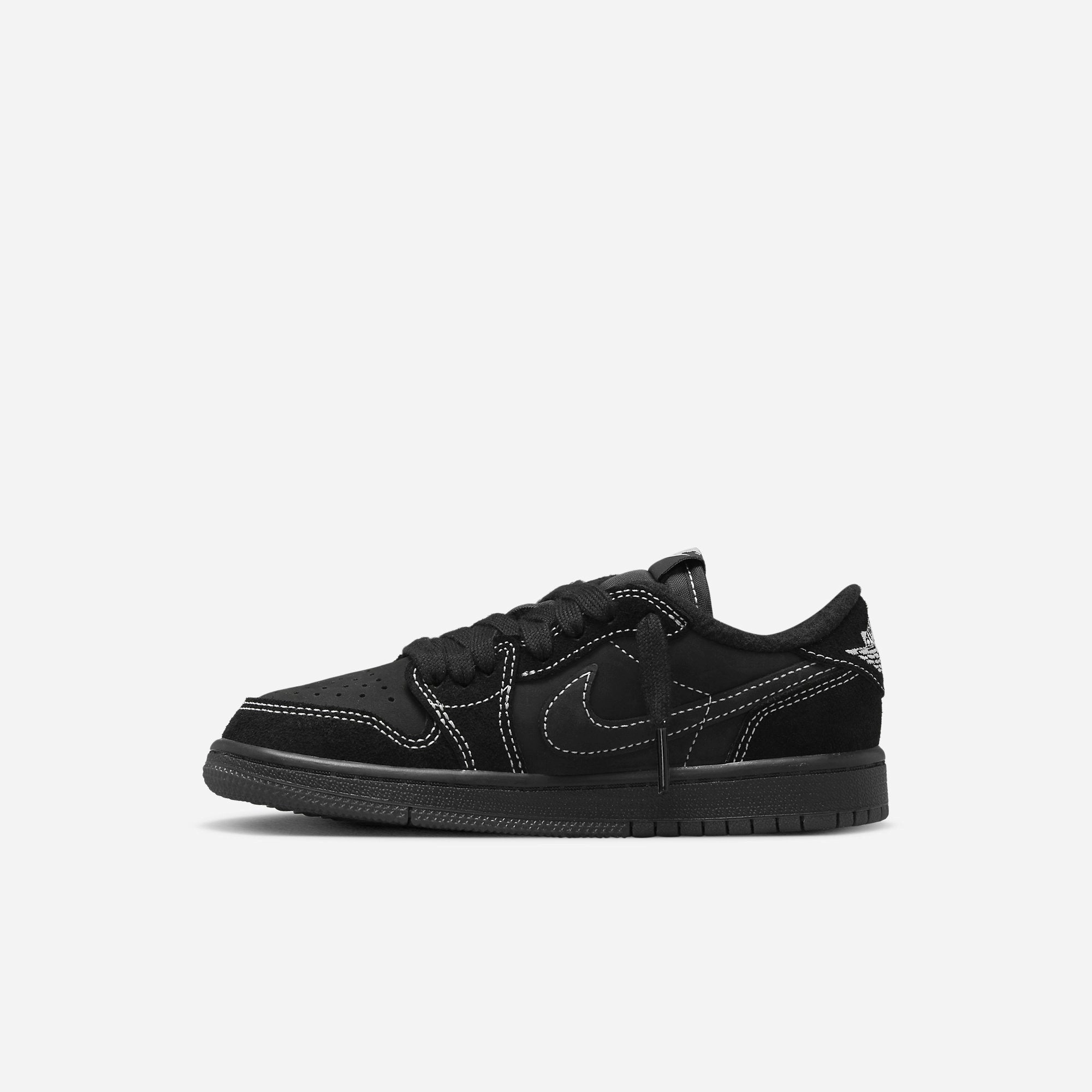 (PS) Air Jordan 1 Low OG SP x Travis Scott 'Phantom' (2022) DO5442-001 Iconic Air Jordan 1 shoes with bold accents