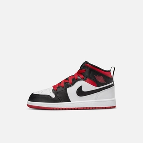 (PS) Air Jordan 1 Mid 'Gym Red / Black Toe' (2023) DQ8424-106 Authentic Air Jordan 1 in premium leather