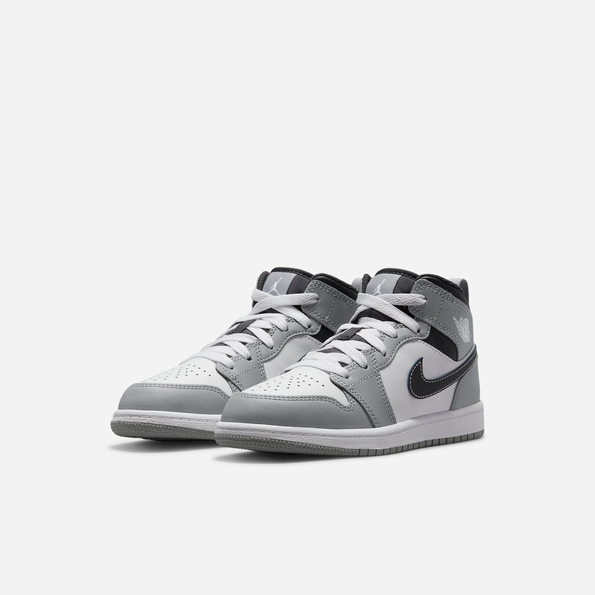 (PS) Air Jordan 1 Mid 'Light Smoke Grey' (2022) 640734-078 Air Jordan 1 Original Colorway Shoes
