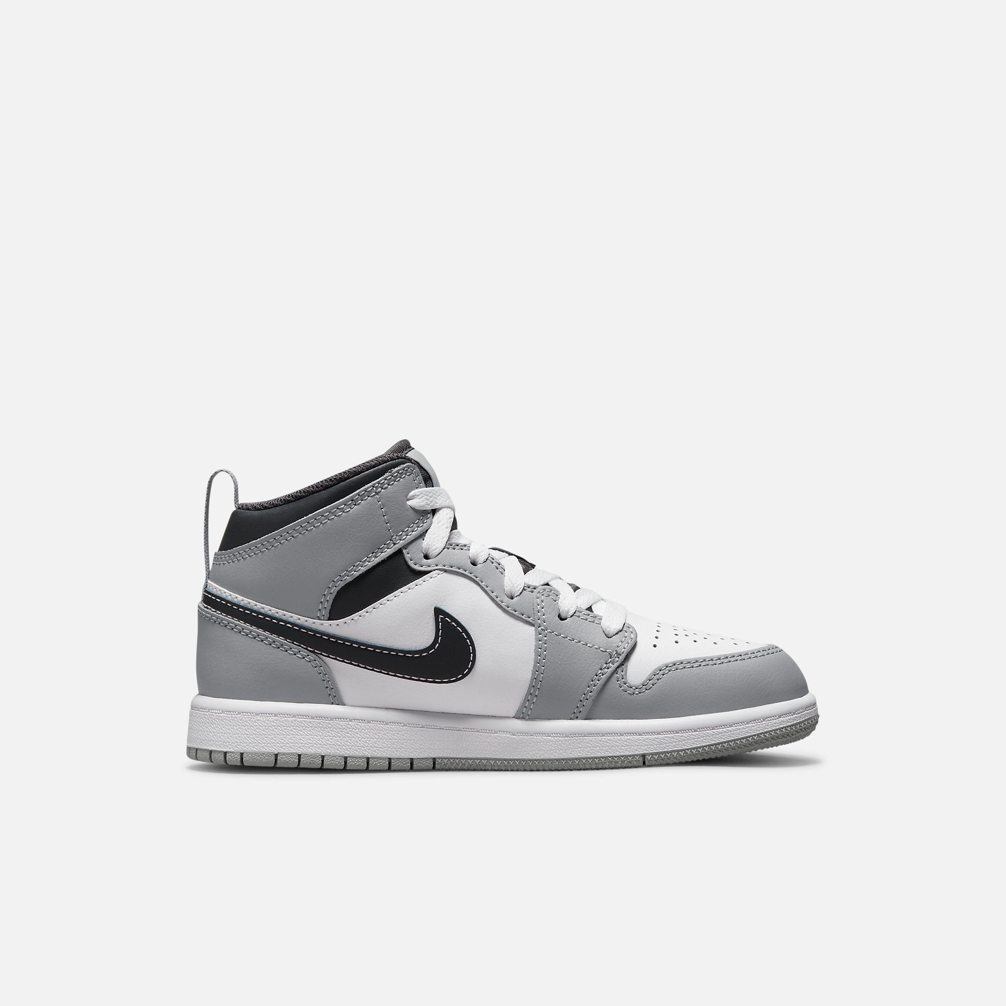 (PS) Air Jordan 1 Mid 'Light Smoke Grey' (2022) 640734-078 Air Jordan 1 Original Colorway Shoes