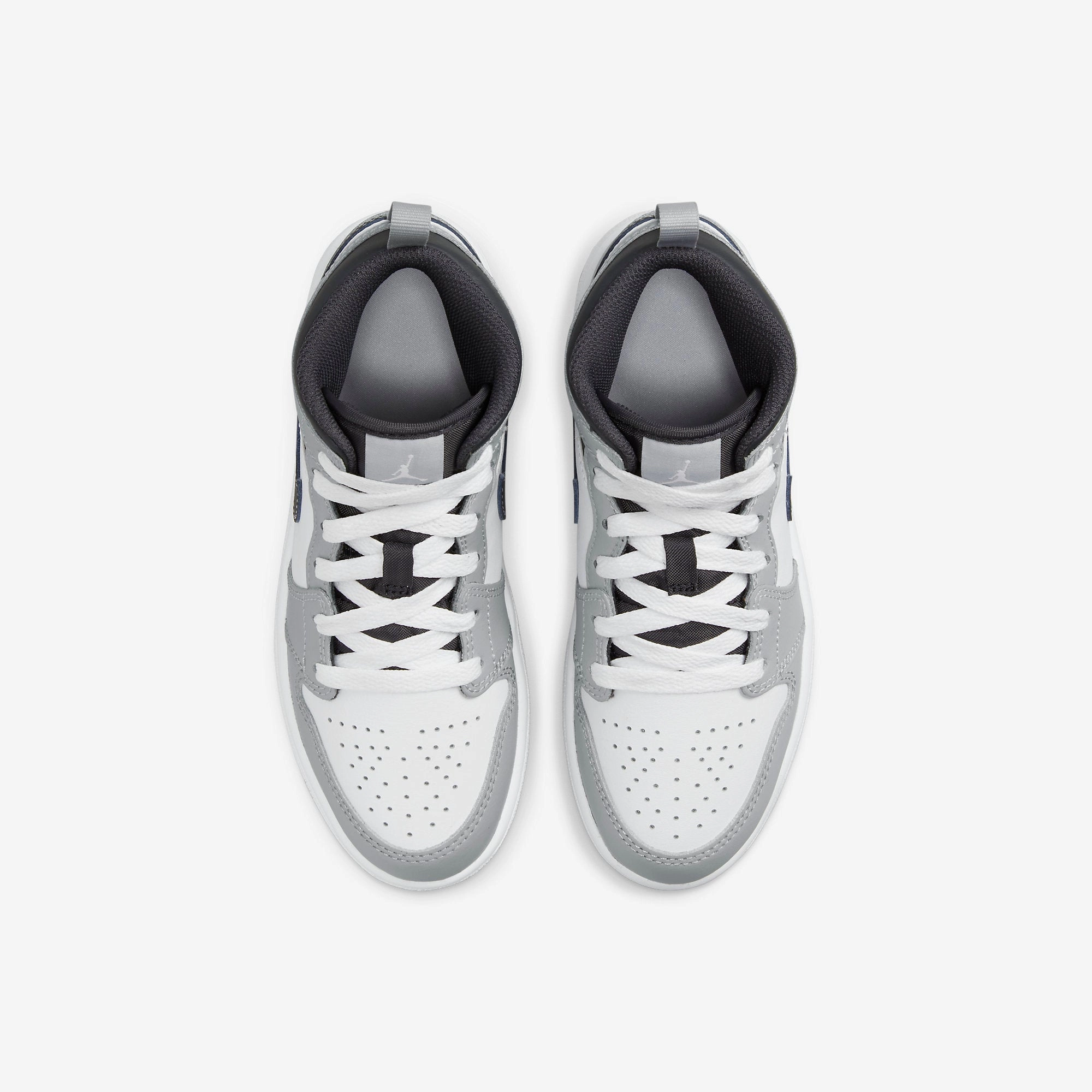 (PS) Air Jordan 1 Mid 'Light Smoke Grey' (2022) 640734-078 Air Jordan 1 Original Colorway Shoes