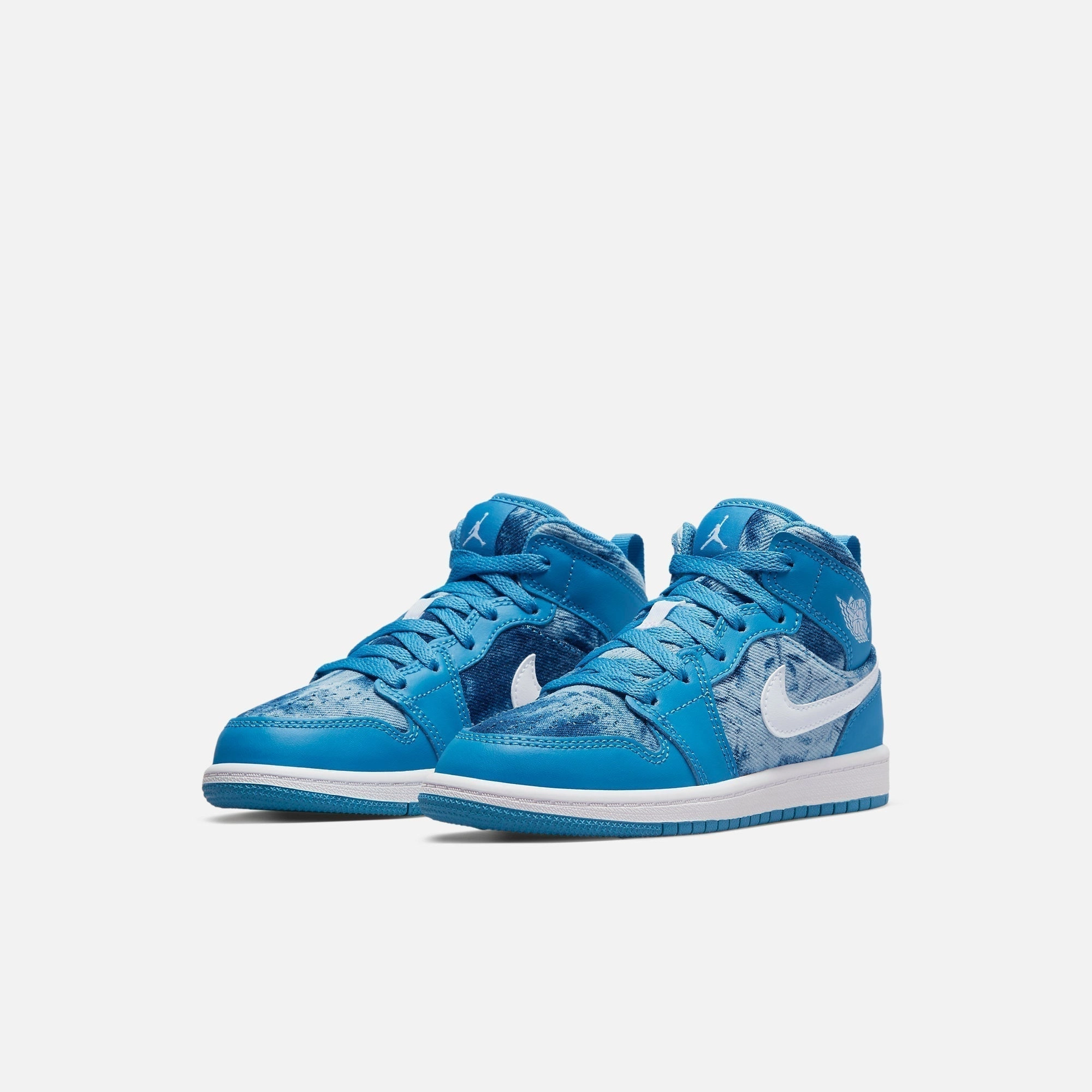 (PS) Air Jordan 1 Mid 'Washed Denim' (2022) DM8952-400 Air Jordan 1 Timeless Heritage Shoes